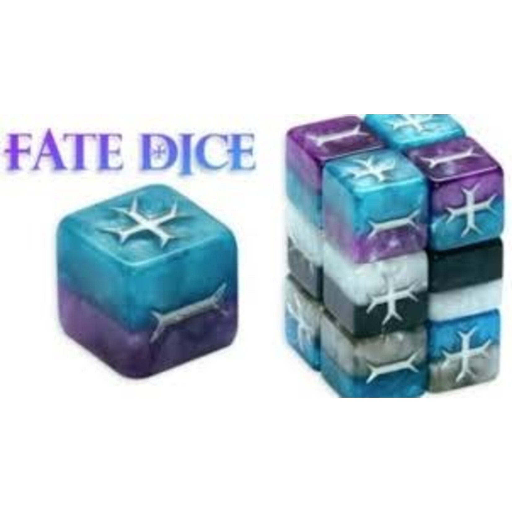 Gate Keeper Games Halfsies Style Legendary Hero Fate Dice