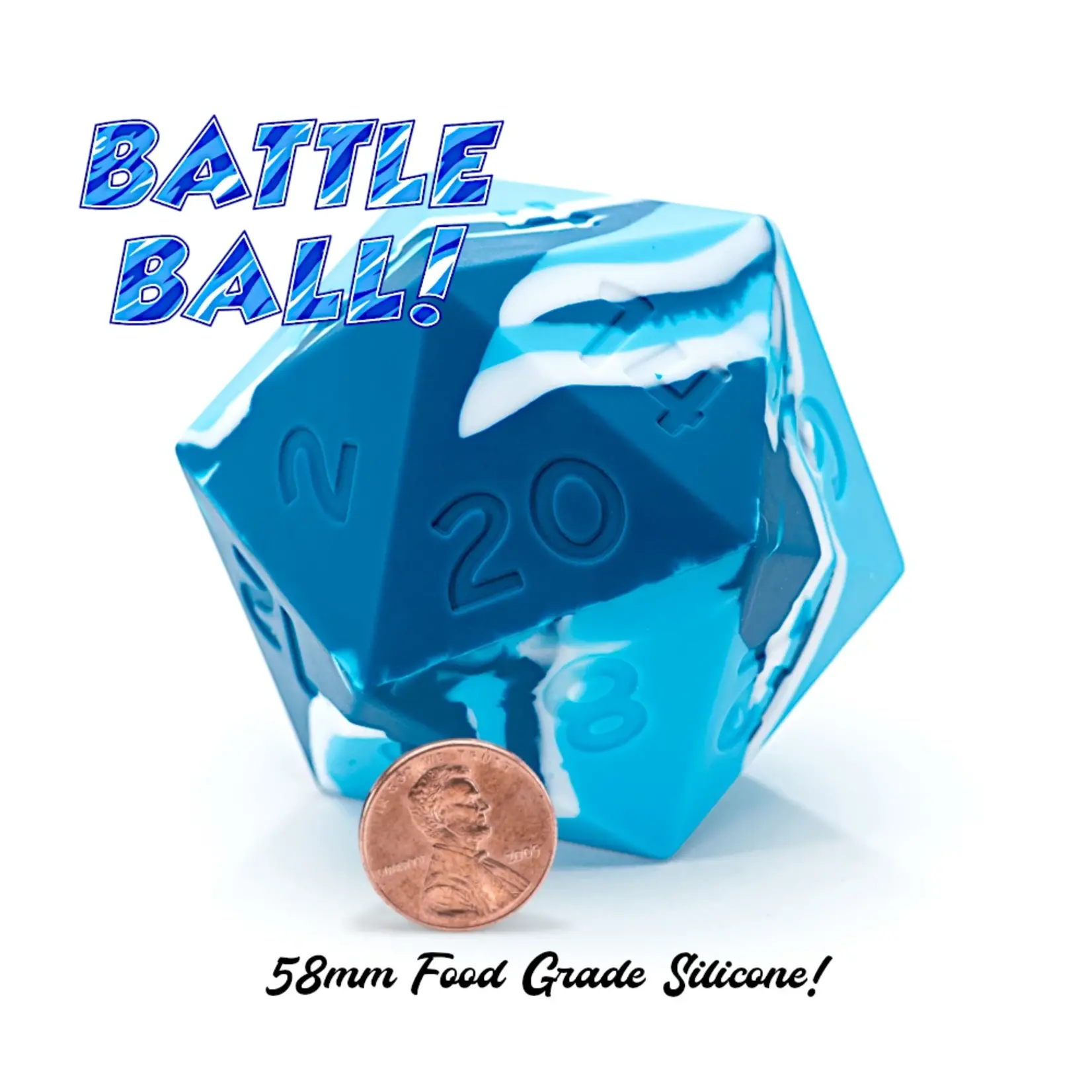Gate Keeper Games EPIC 58mm Silicone d20 Battle Ball