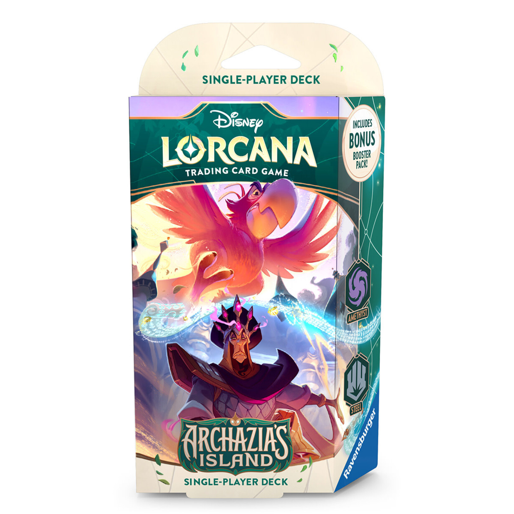 Ravensburger Lorcana Archazia's Island Starter Deck Amethyst/Steel