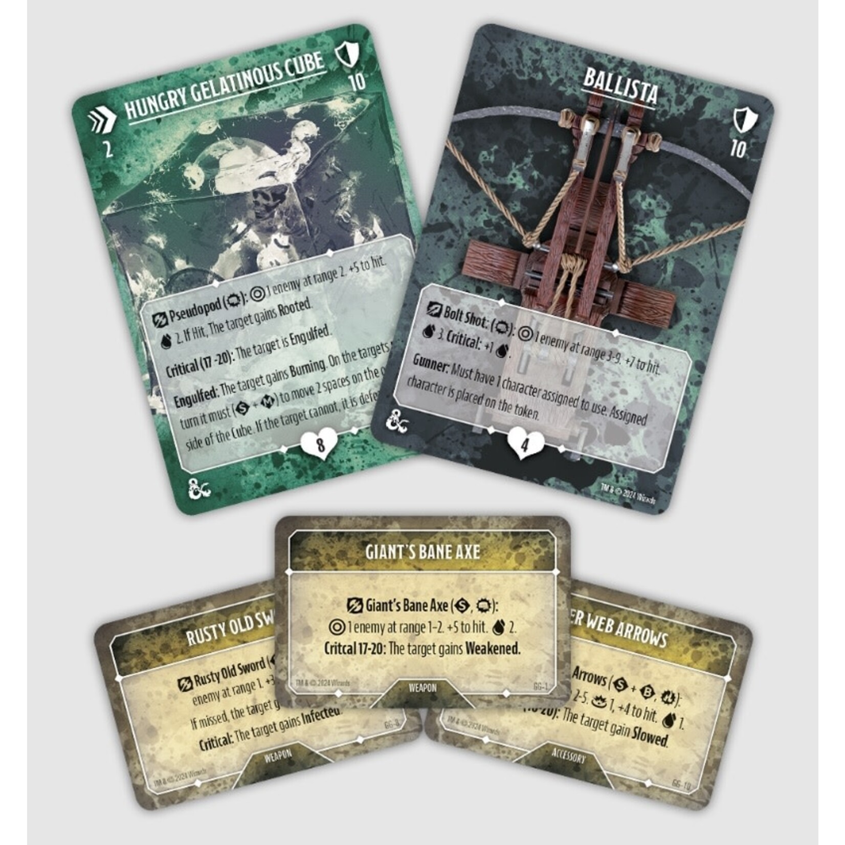 WIZKIDS/NECA D&D Onslaught The Great Giant Games Scenario Kit