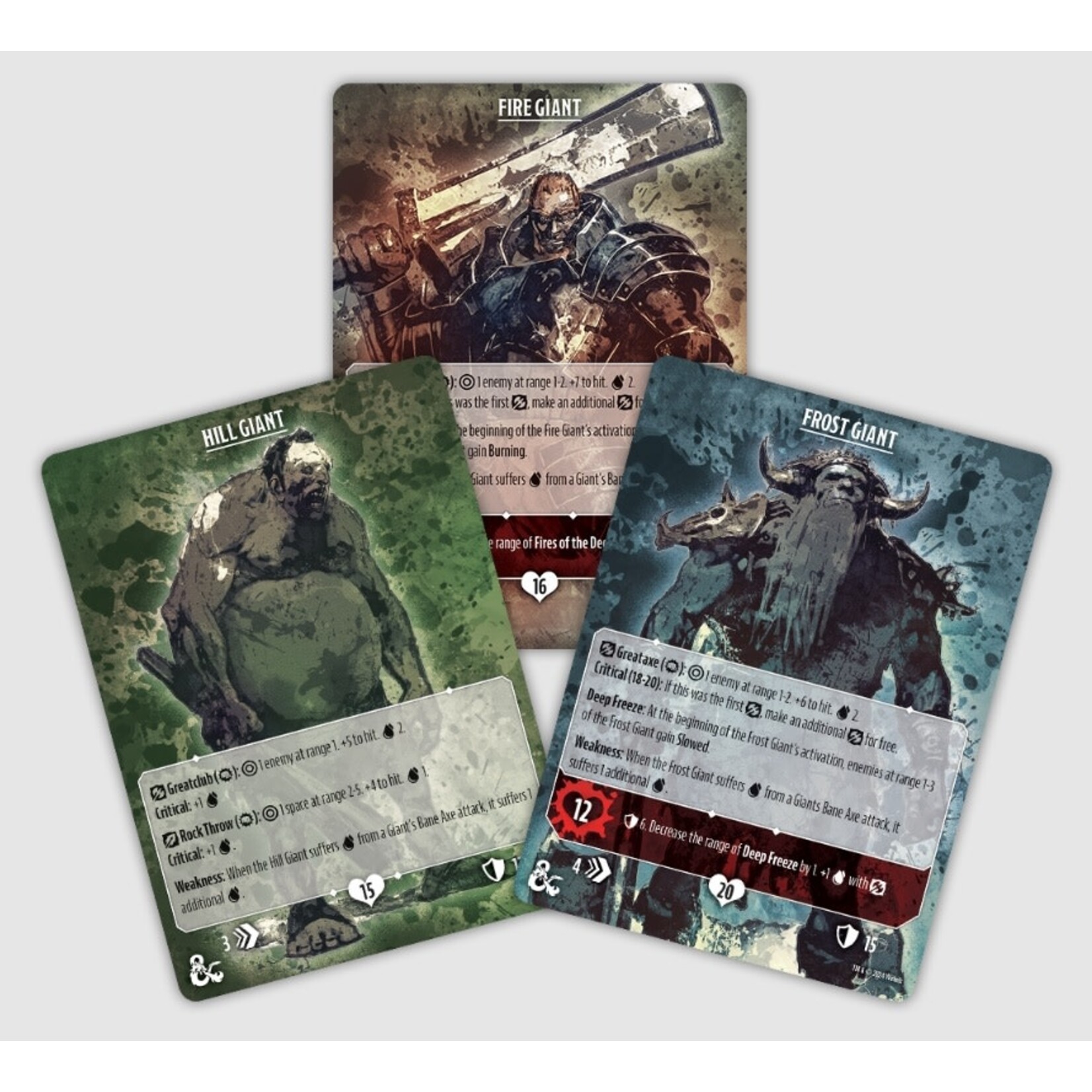 WIZKIDS/NECA D&D Onslaught The Great Giant Games Scenario Kit