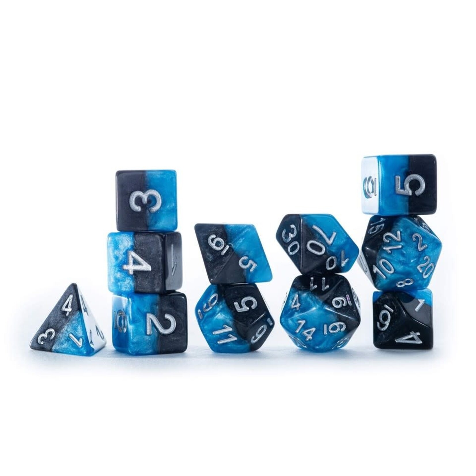 Gate Keeper Games Halfsies Dice - 'Bat Dice' 11-Die Set