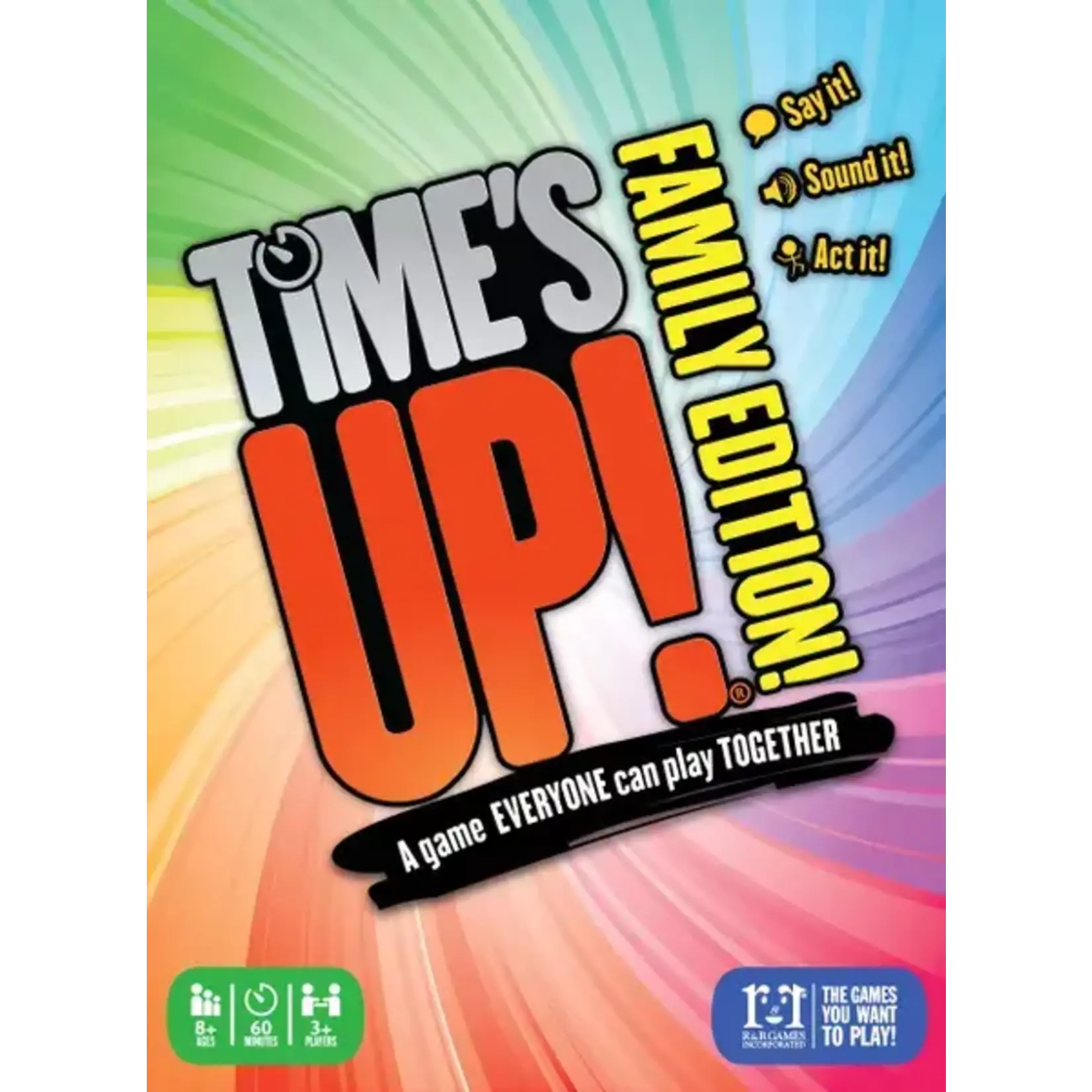 R&R Games Time's Up Family