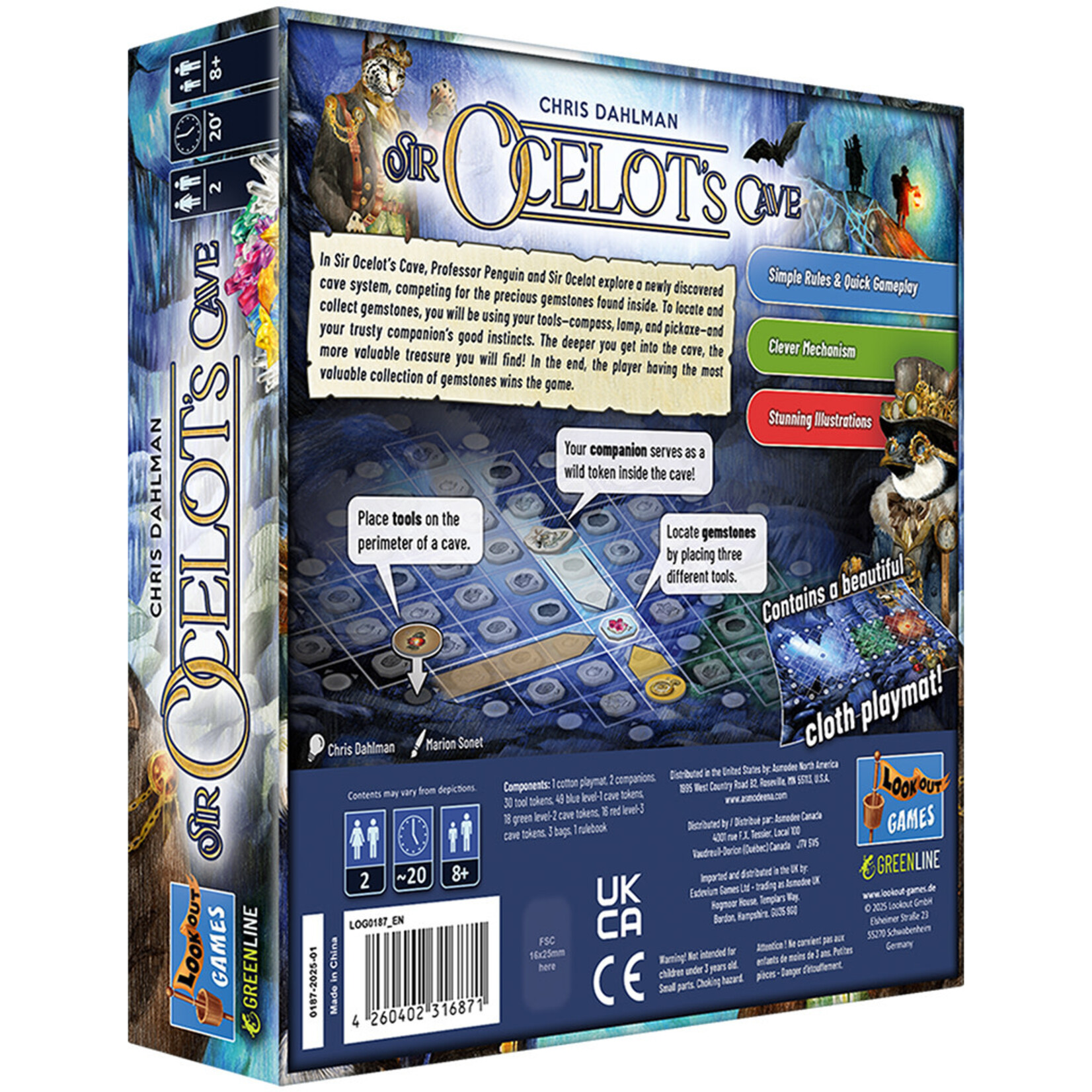 Lookout Games Sir Ocelot's Cave