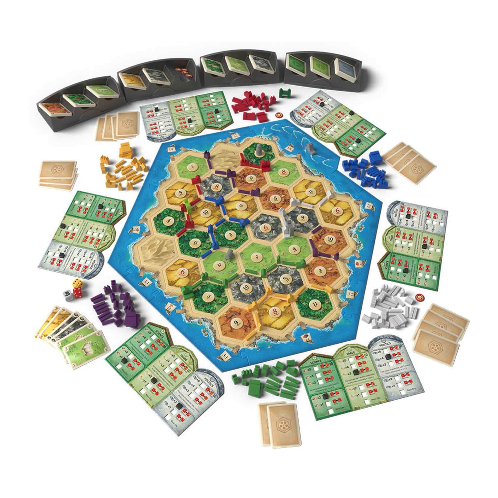 Catan Studios CATAN® – Cities & Knights 5-6 Player Expansion