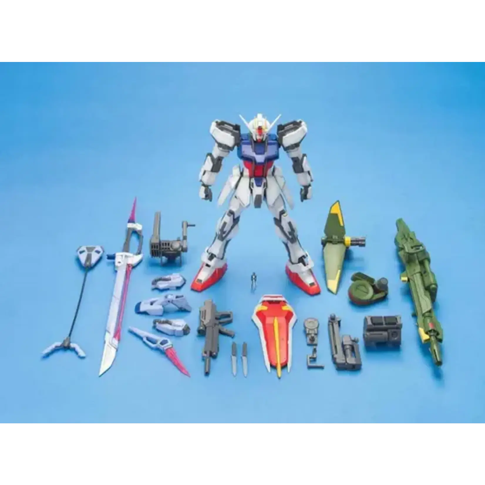 BANDAI CO Gunpla: Master Grade - Gundam SEED, Launcher/Sword Strike Gundam