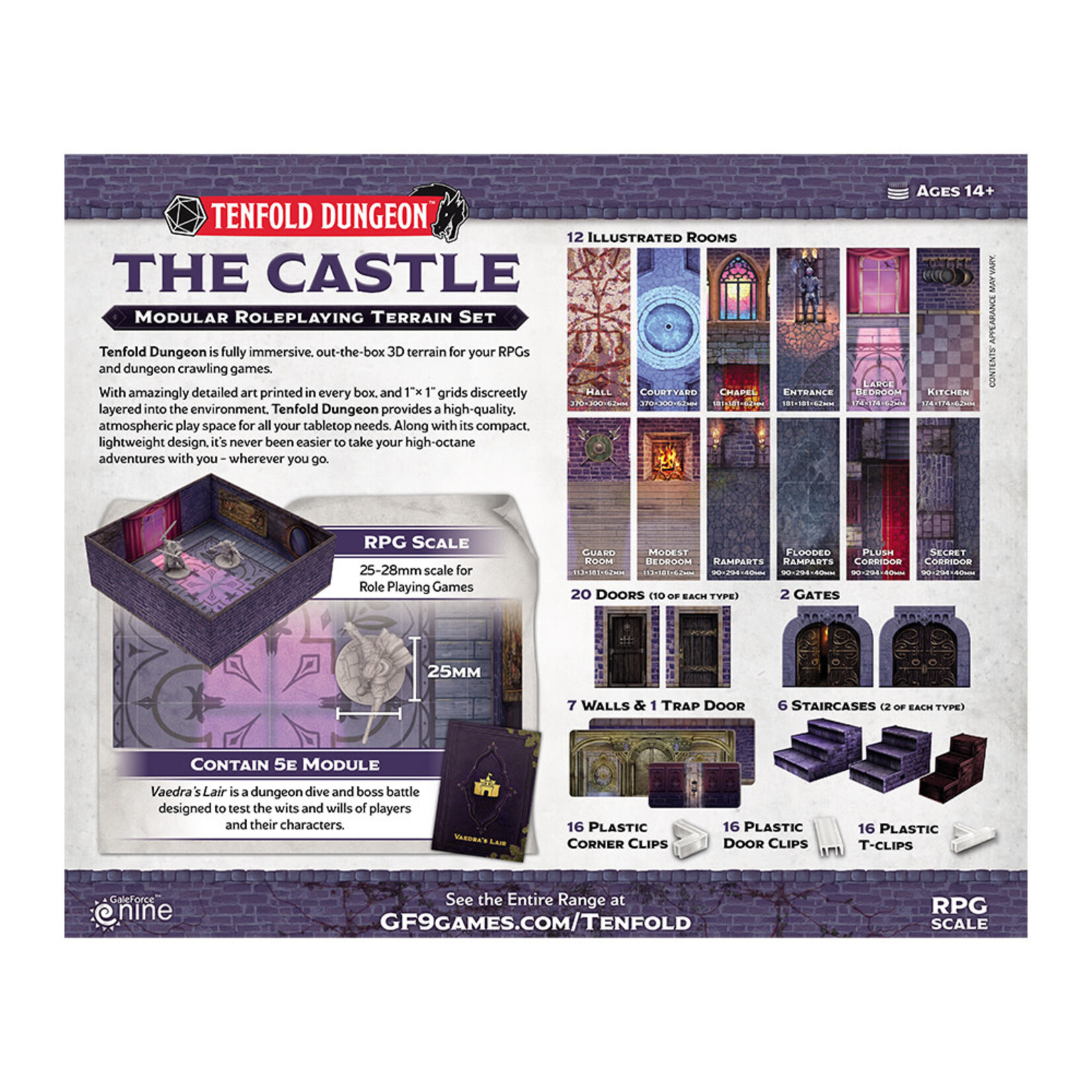 Battlefront Miniatures Tenfold Dungeons The Castle