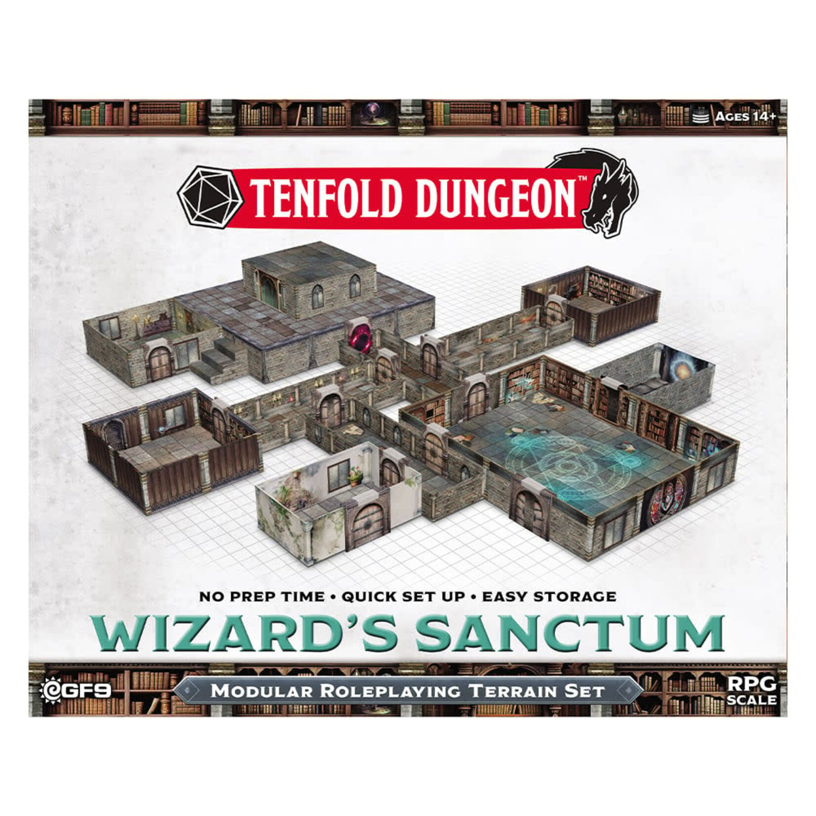 Battlefront Miniatures Tenfold Dungeons Wizard's Sanctum