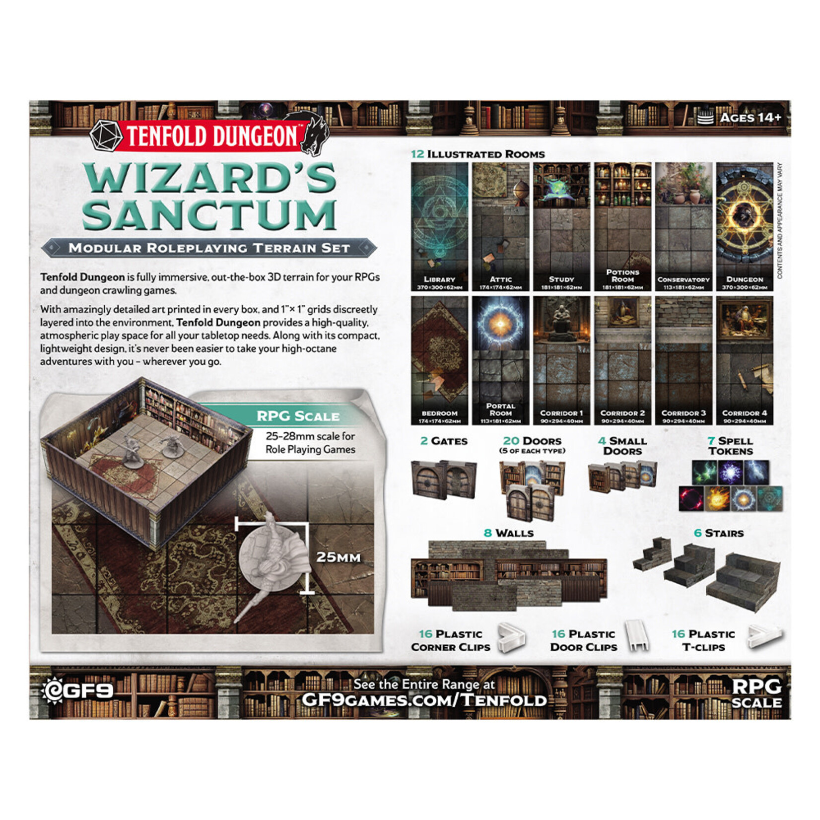 Battlefront Miniatures Tenfold Dungeons Wizard's Sanctum