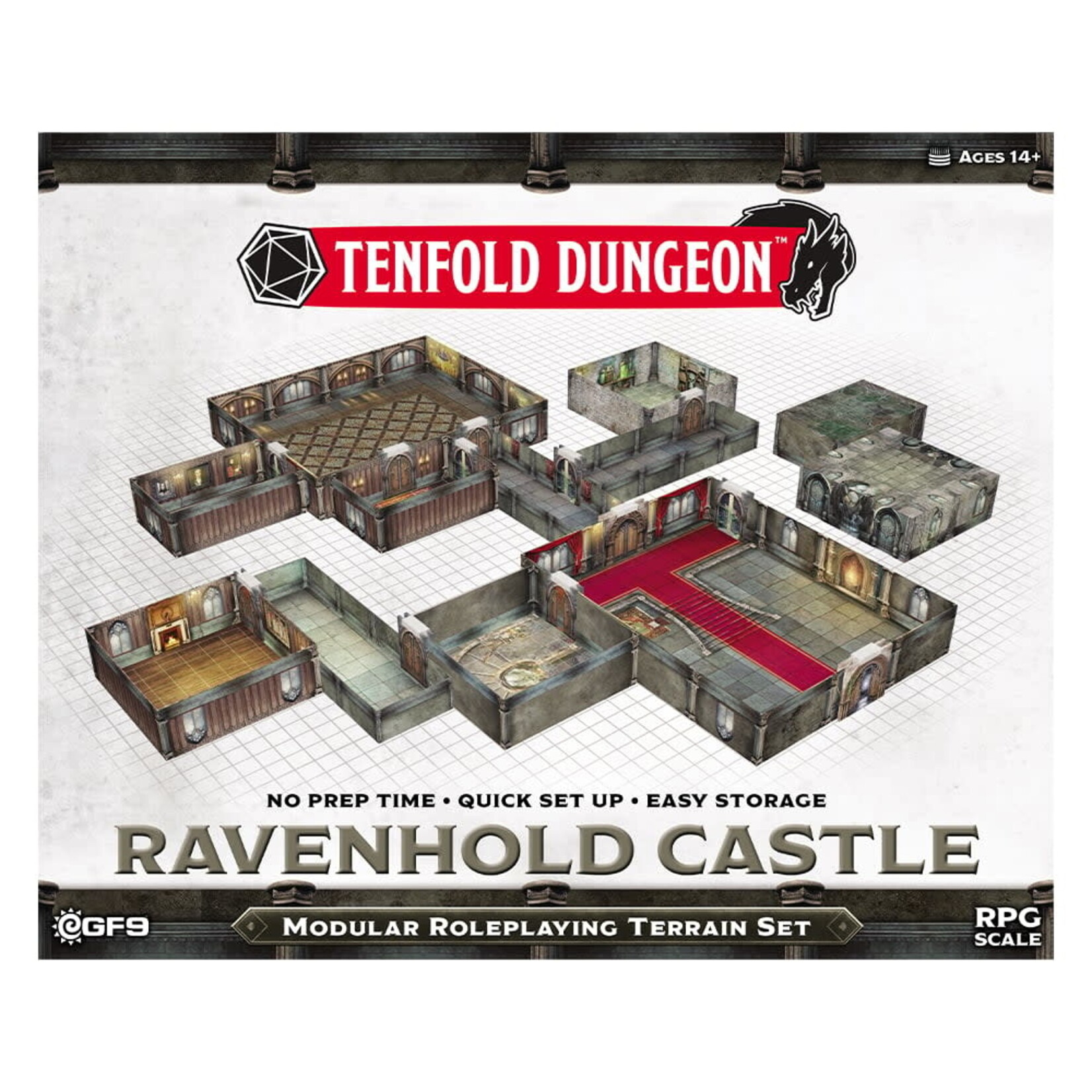 Battlefront Miniatures Tenfold Dungeons Ravenhold Castle