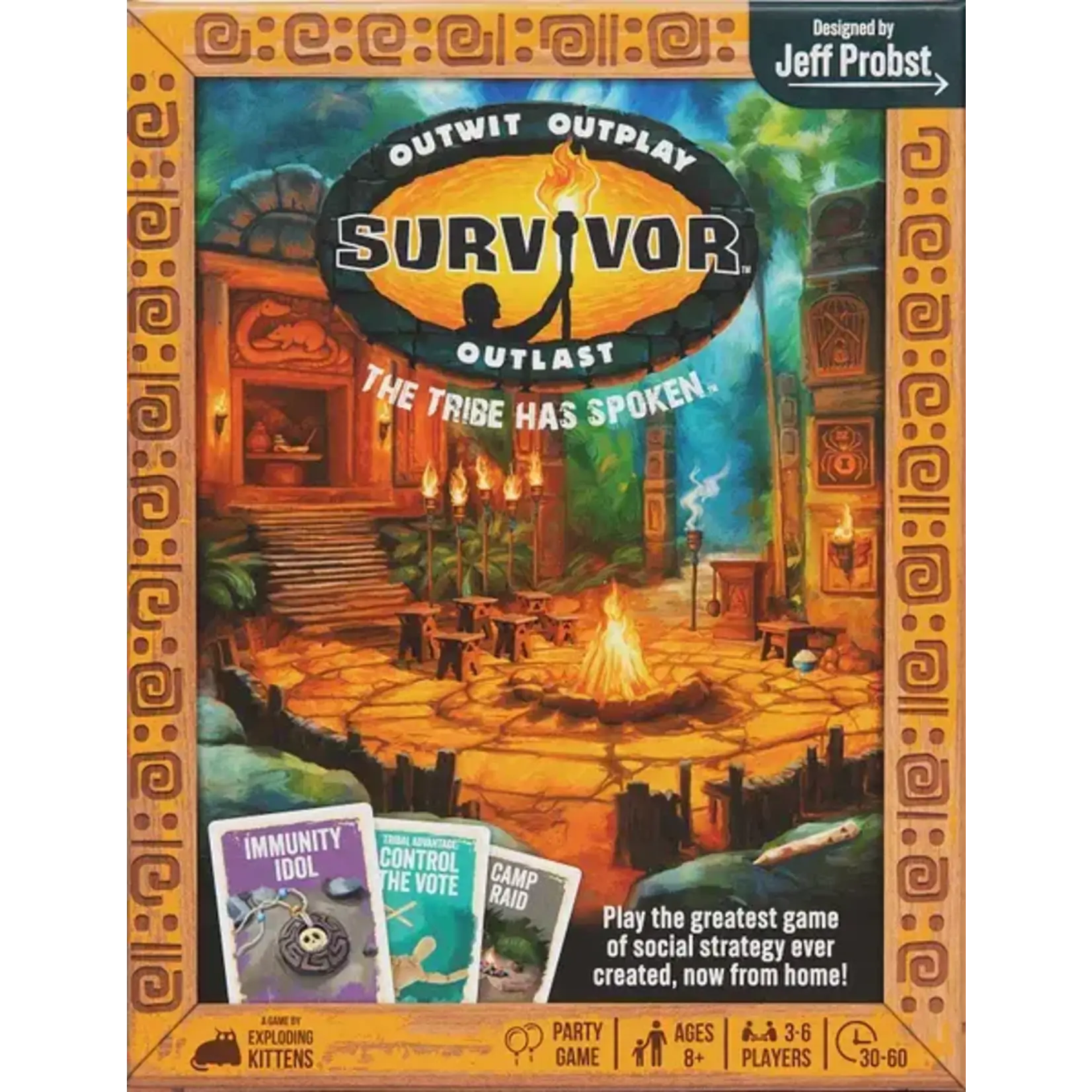 Exploding Kittens LLC Survivor The Tribe Has Spoken