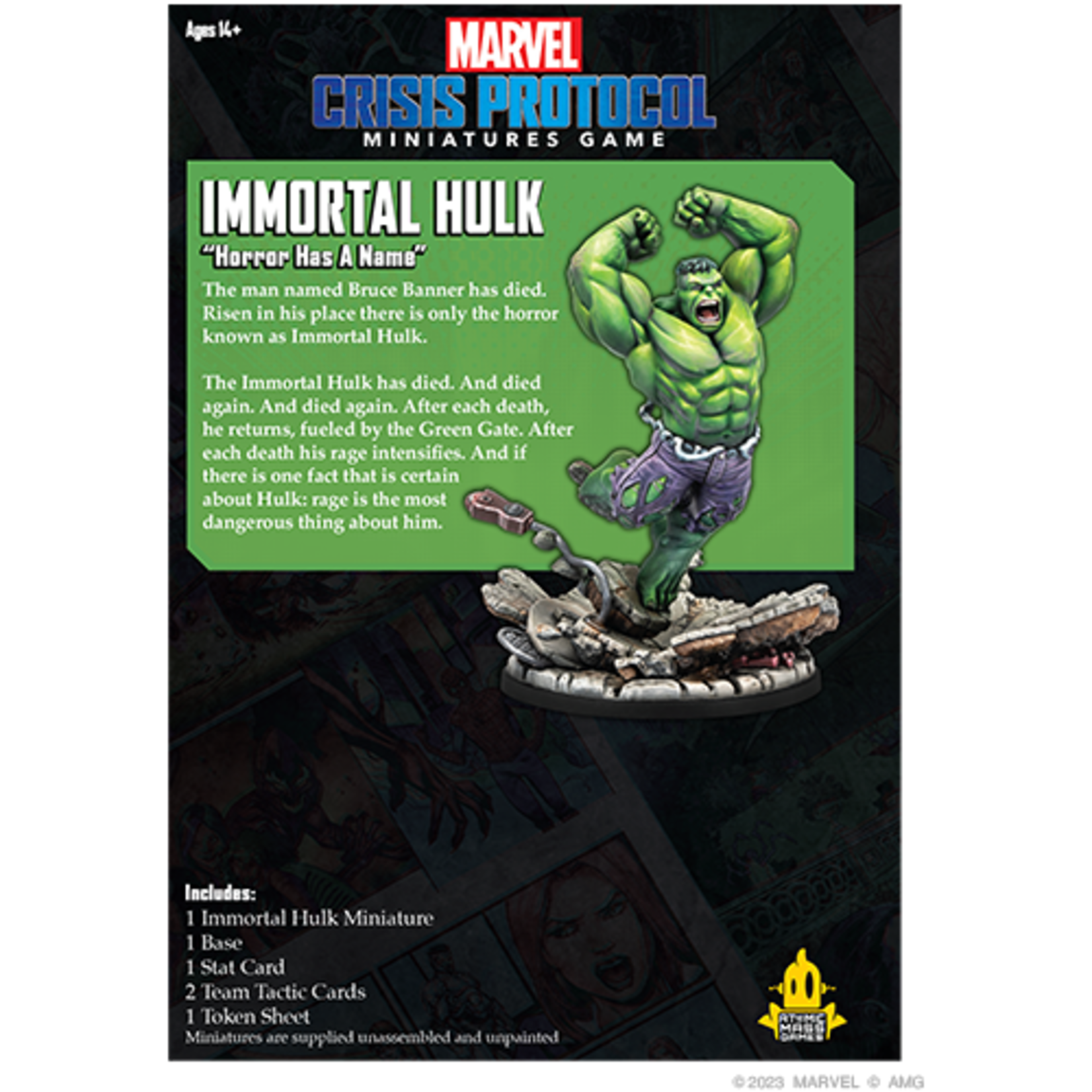 Atomic Mass Games MCP Immortal Hulk