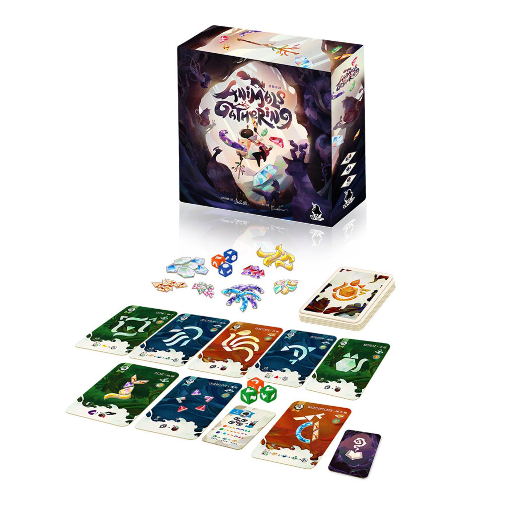 Wonderful World Board Games Animals Gathering