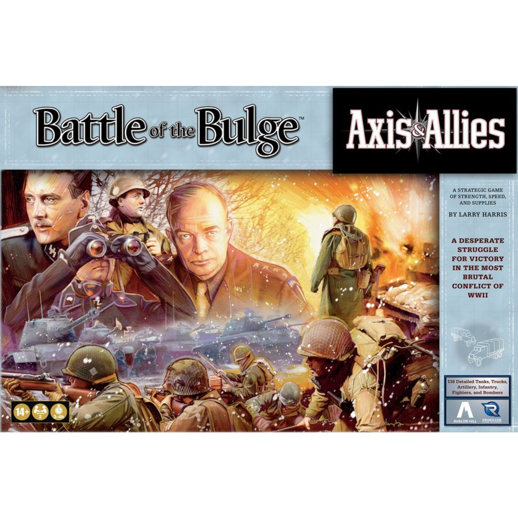 Renegade Game Studios Axis & Allies Battle of the Bulge