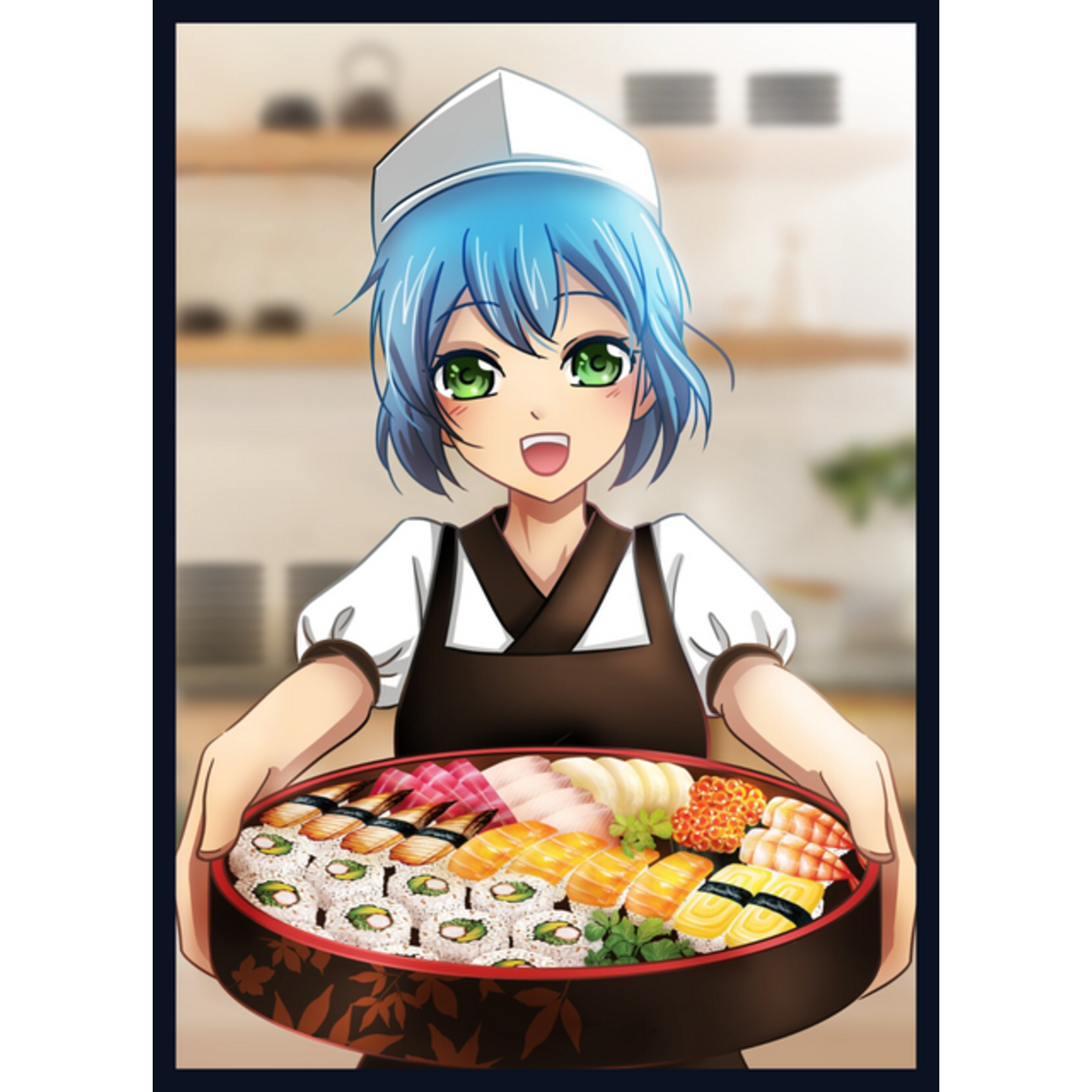 Japanime Games Akiko Sleeves (60) Sushi Boat