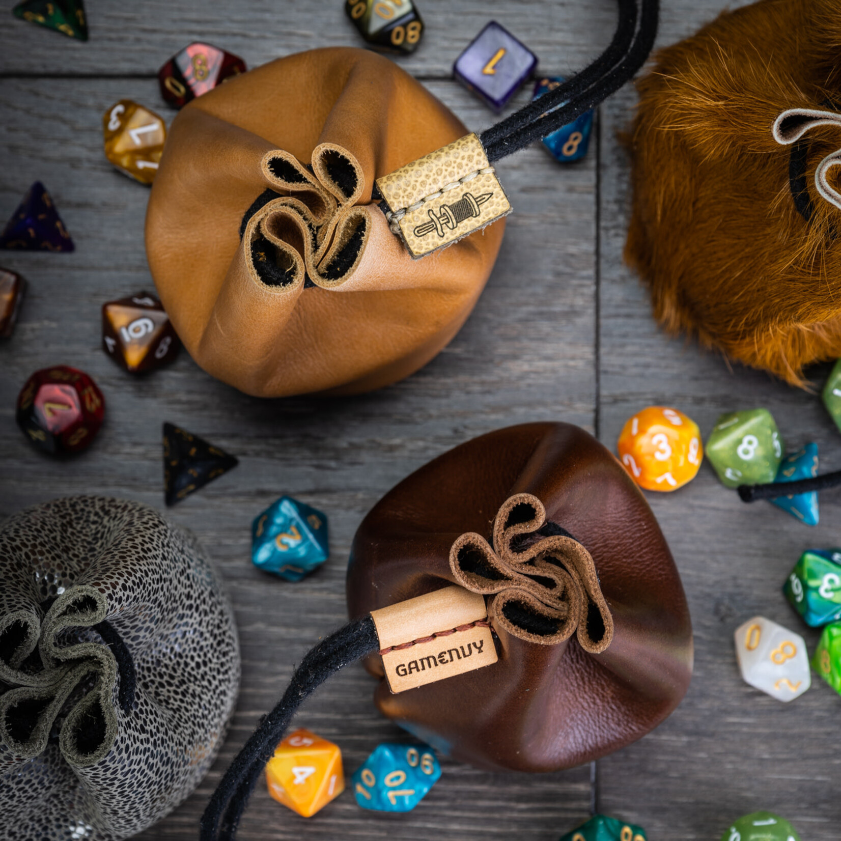 Game Envy Sword and Thread DIY Dice Bag Kits