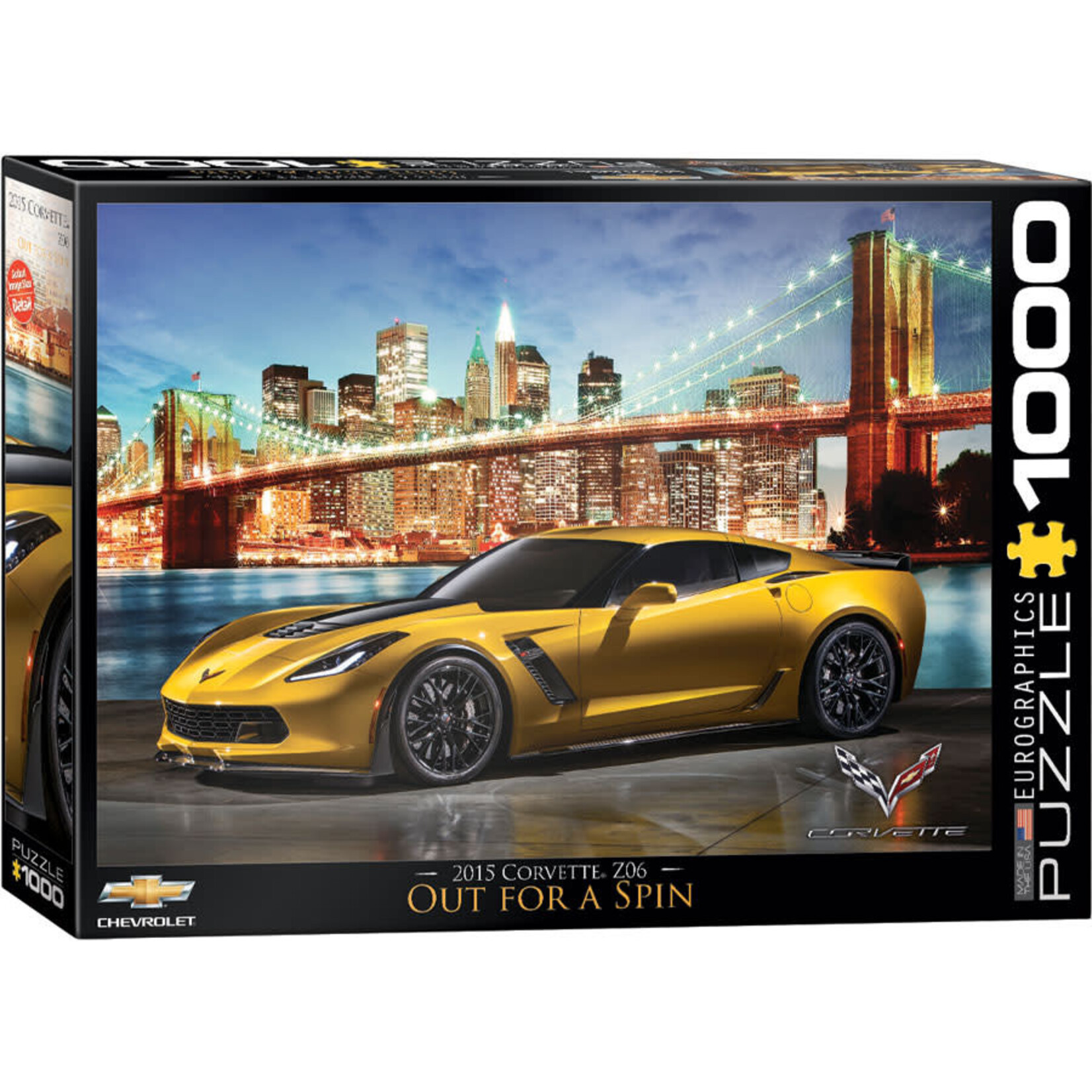 EuroGraphics Corvette Z06 Out for a Spin 1000pc