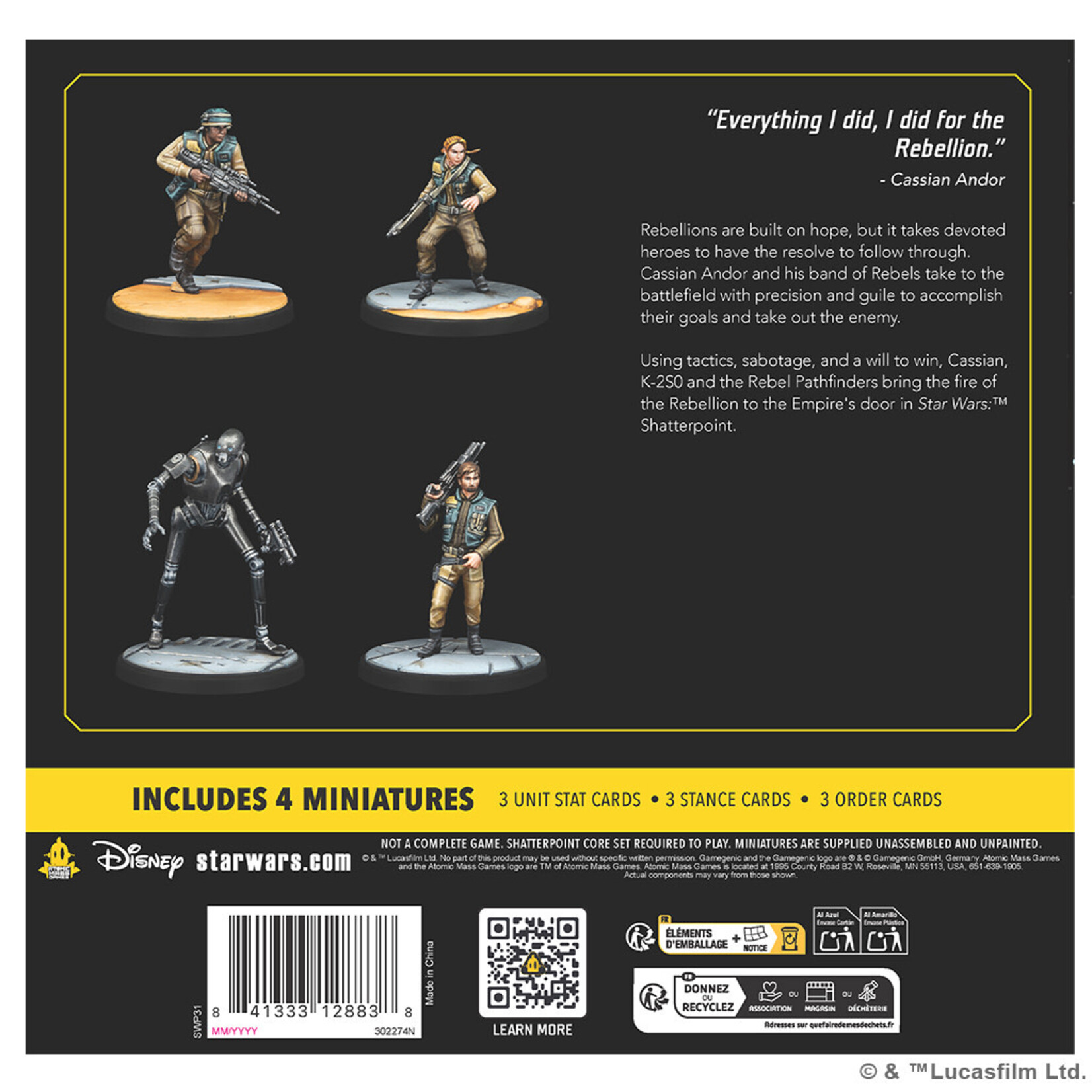 Atomic Mass Games Star Wars: Shatterpoint - All the Way Squad Pack