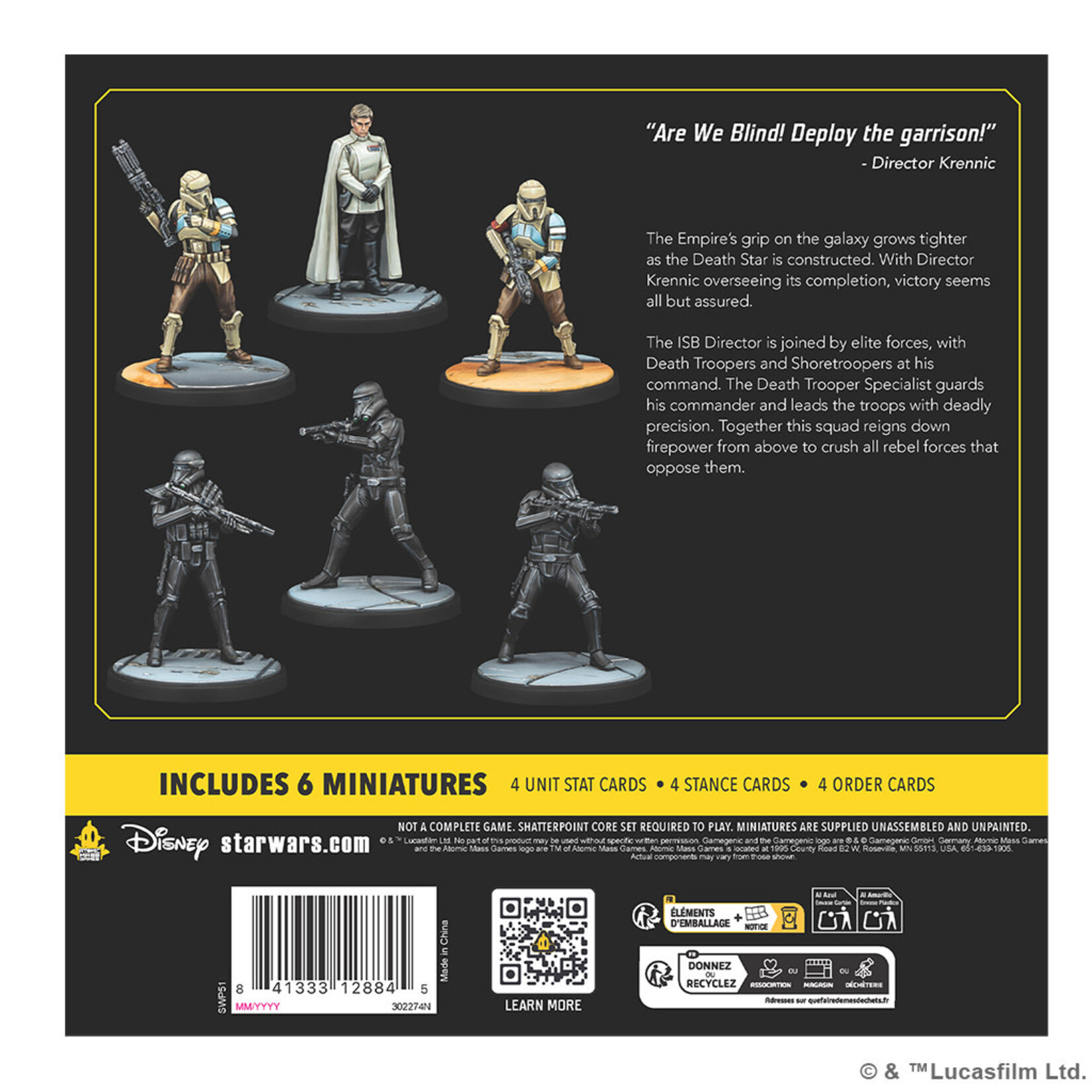 Atomic Mass Games Star Wars: Shatterpoint - Deploy the Garrison Squad Pack