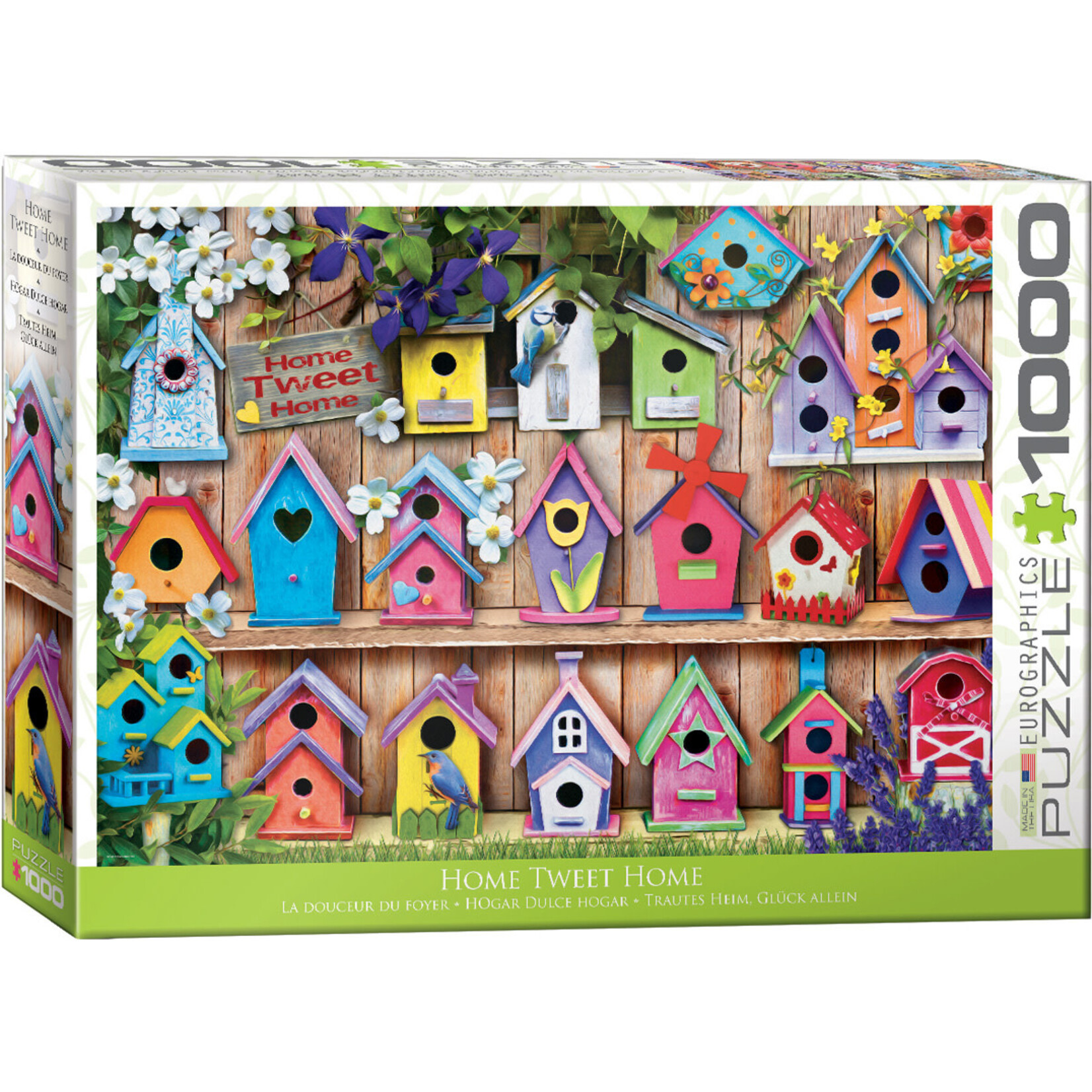 EuroGraphics Home Tweet Home Birdhouses 1000pc