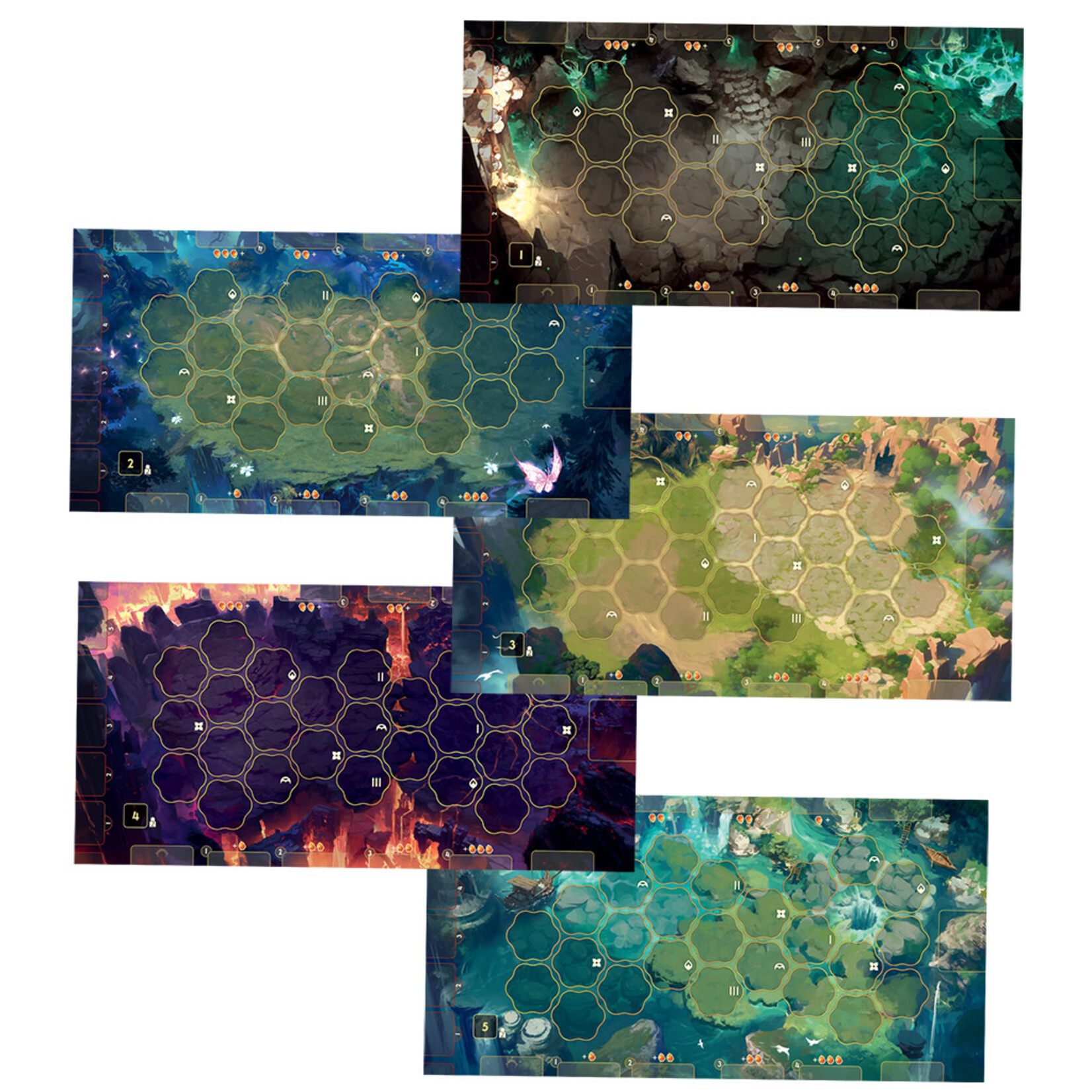 Awaken Realms Dragon Eclipse Arena Playmats