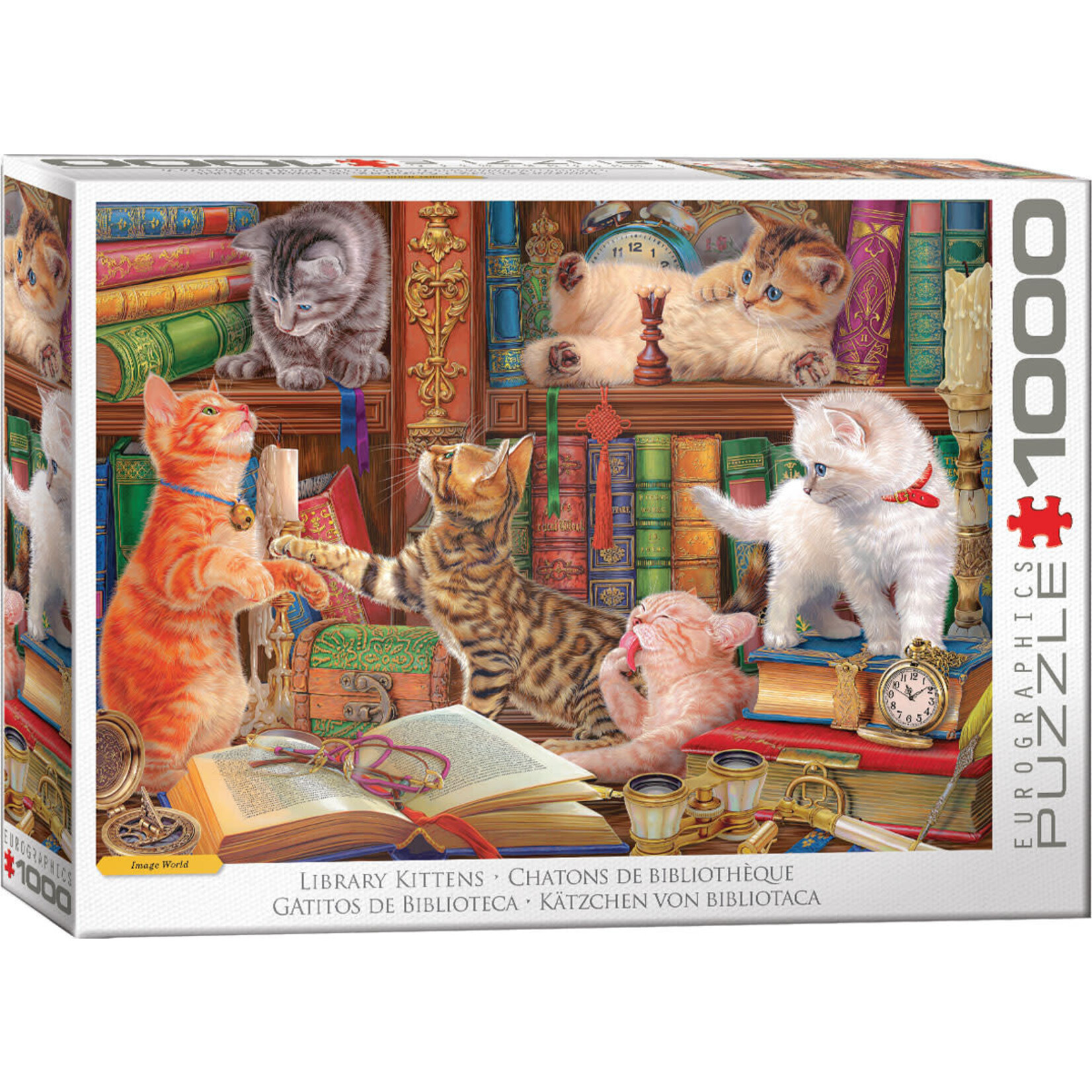 EuroGraphics Library Kittens 1000pc