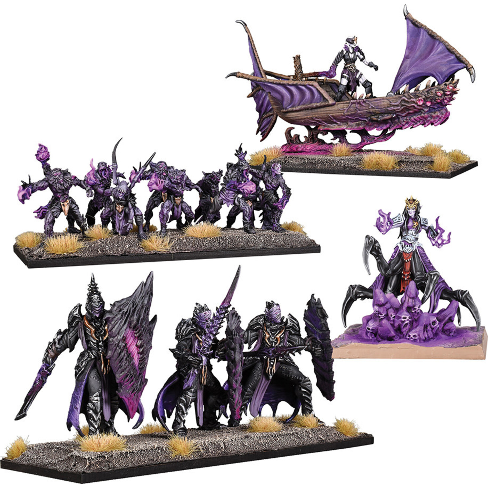 Mantic Entertainment Kings of War Champions La'theal Voidheart Company Box