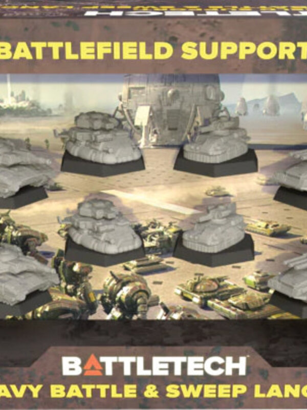 Catalyst Game Labs BattleTech: Mercenaries ForcePack - Battlefield Support Heavy Battle & Sweep Lances