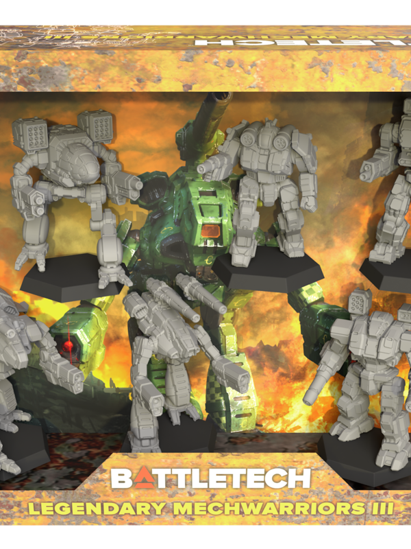 Catalyst Game Labs BattleTech: Mercenaries Force Pack - Legendary MechWarriors III