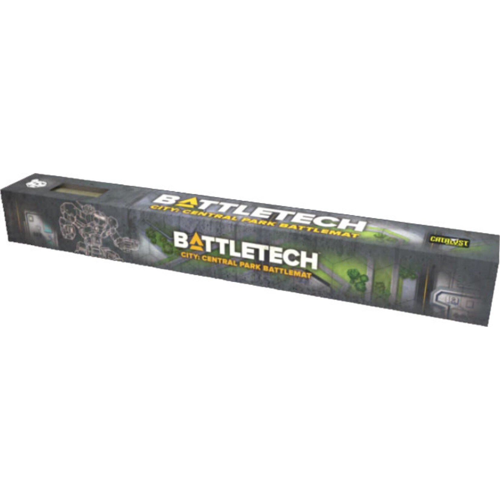Catalyst Game Labs BattleTech Battle Mat City Central Park / Shopping District
