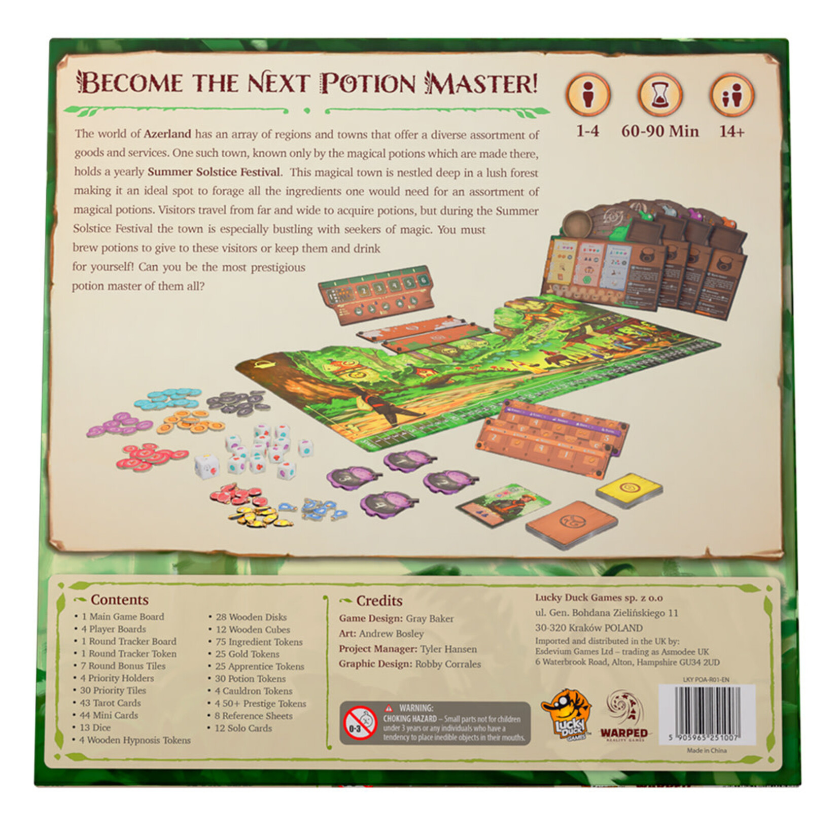 Lucky Duck Games Potions of Azerland