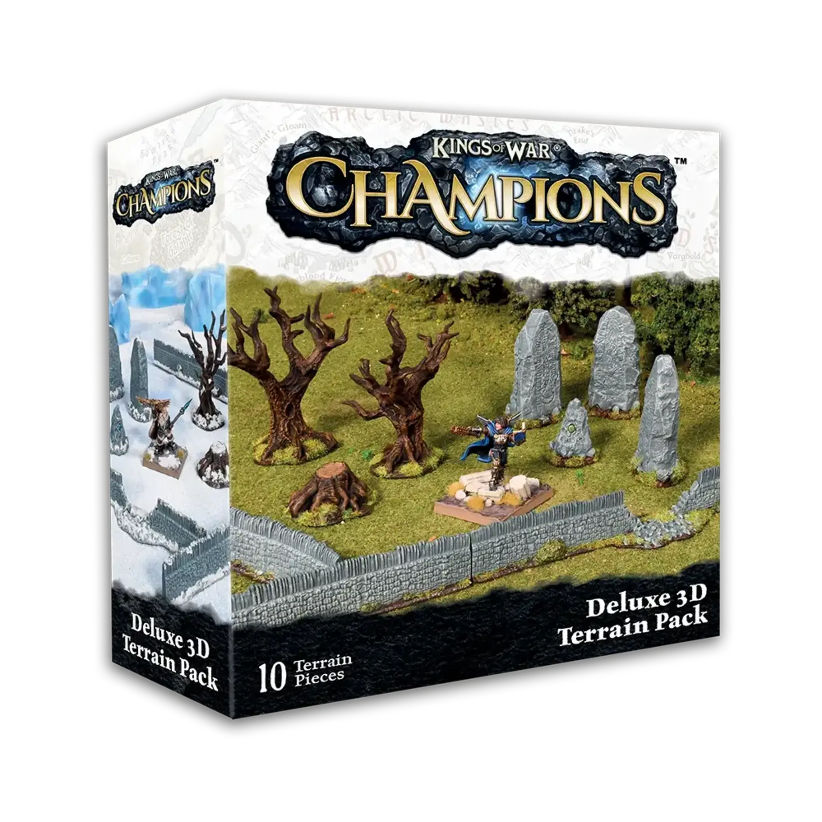 Mantic Entertainment Kings of War Champions Deluxe 3D Terrain Pack