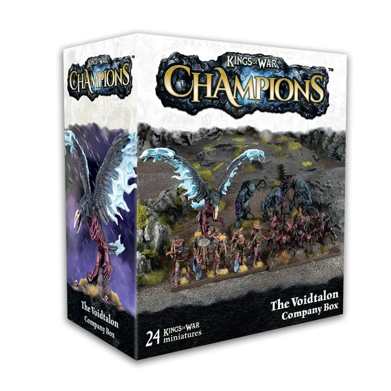 Mantic Entertainment Kings of War Champions The Void Talon Company Box
