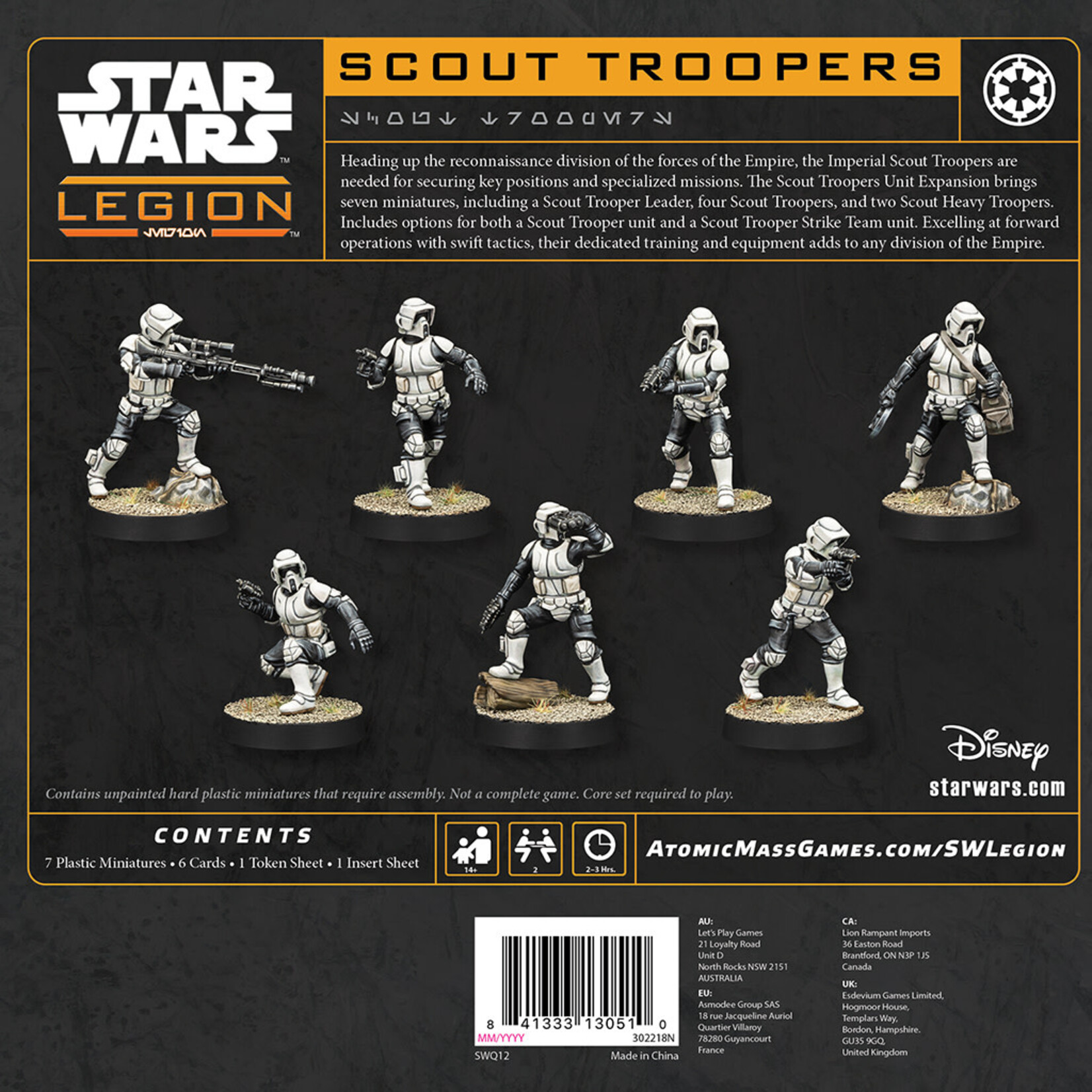 Atomic Mass Games Star Wars: Legion - Scout Troopers