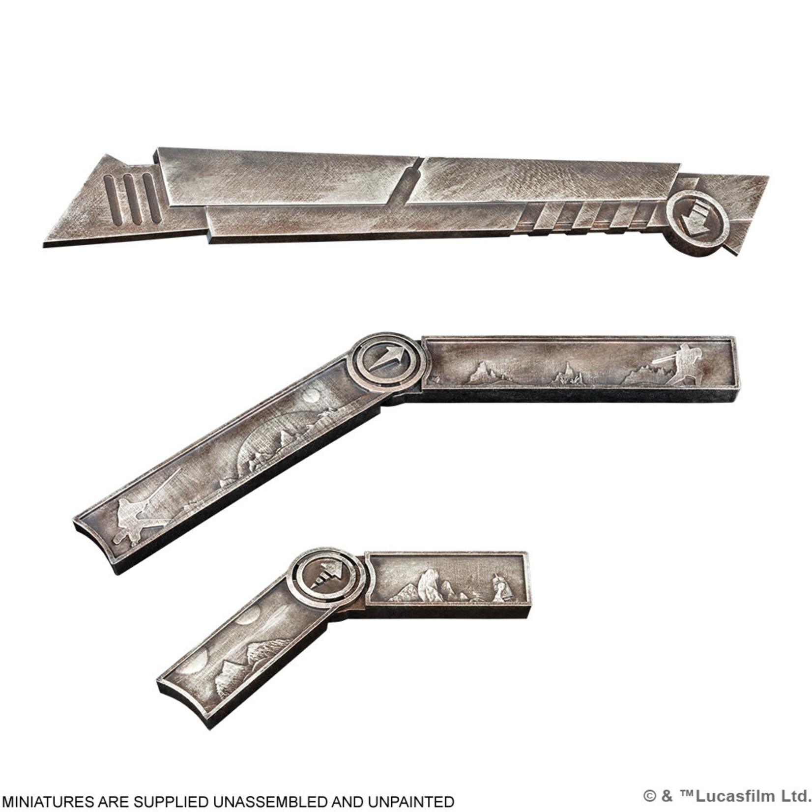 Atomic Mass Games Star Wars: Shatterpoint Moovement & Range Tools