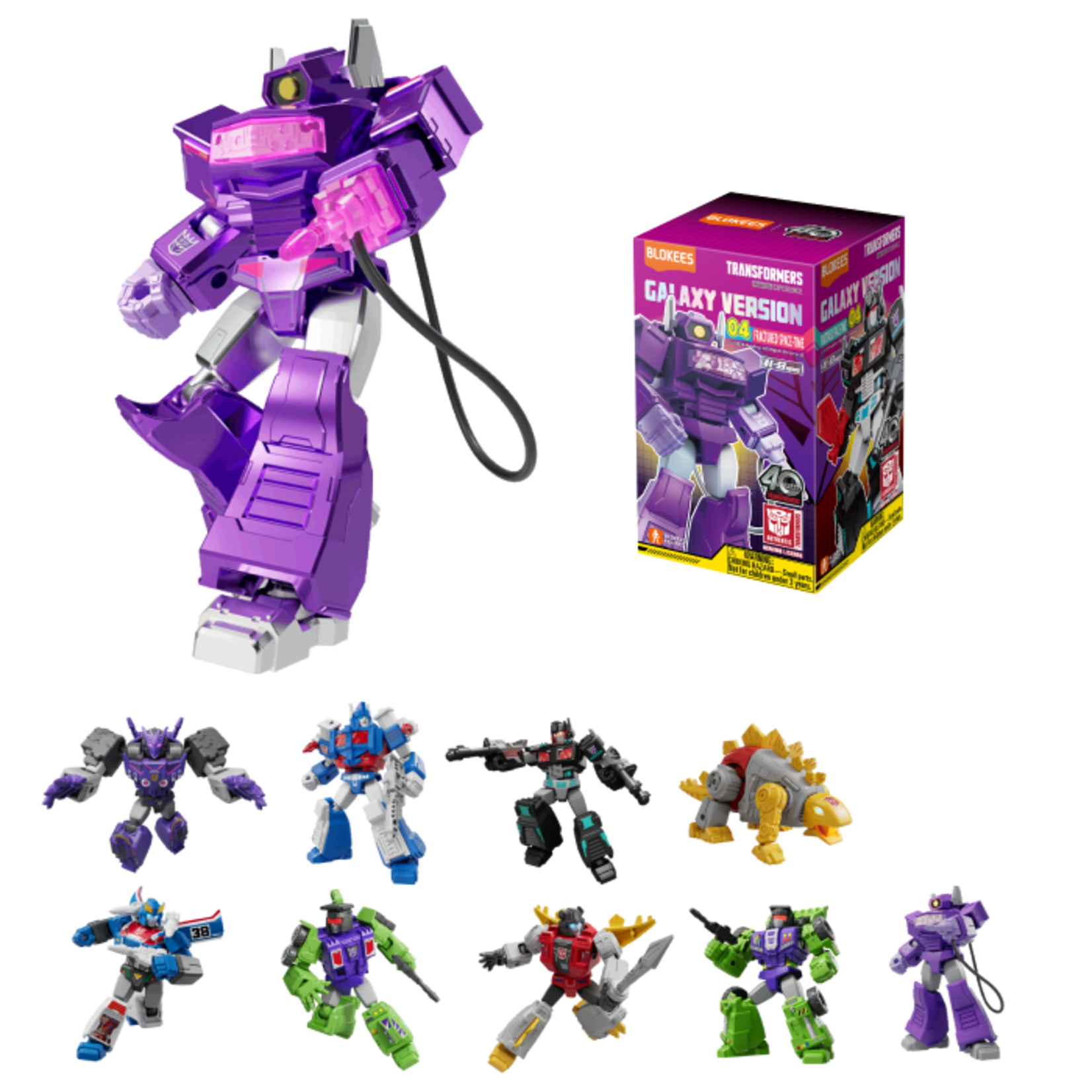 Blokees Transformers - Galaxy Version 04 Fractured Space-Time Blind Box