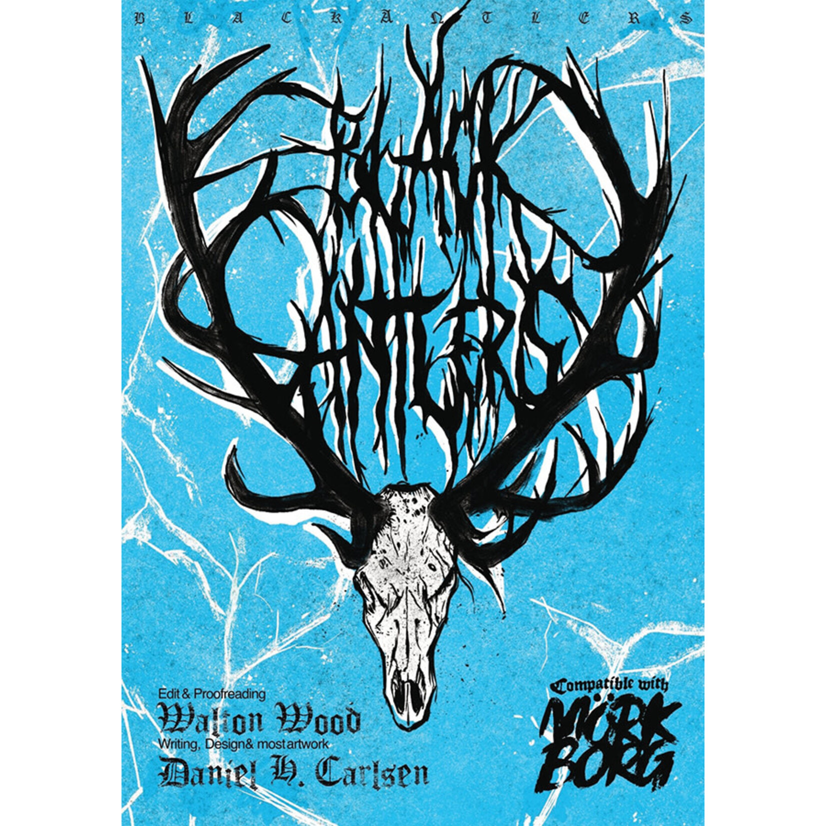 Exalted Funeral Press Black Antlers: Frozen Adventure Compatible with Mork Borg