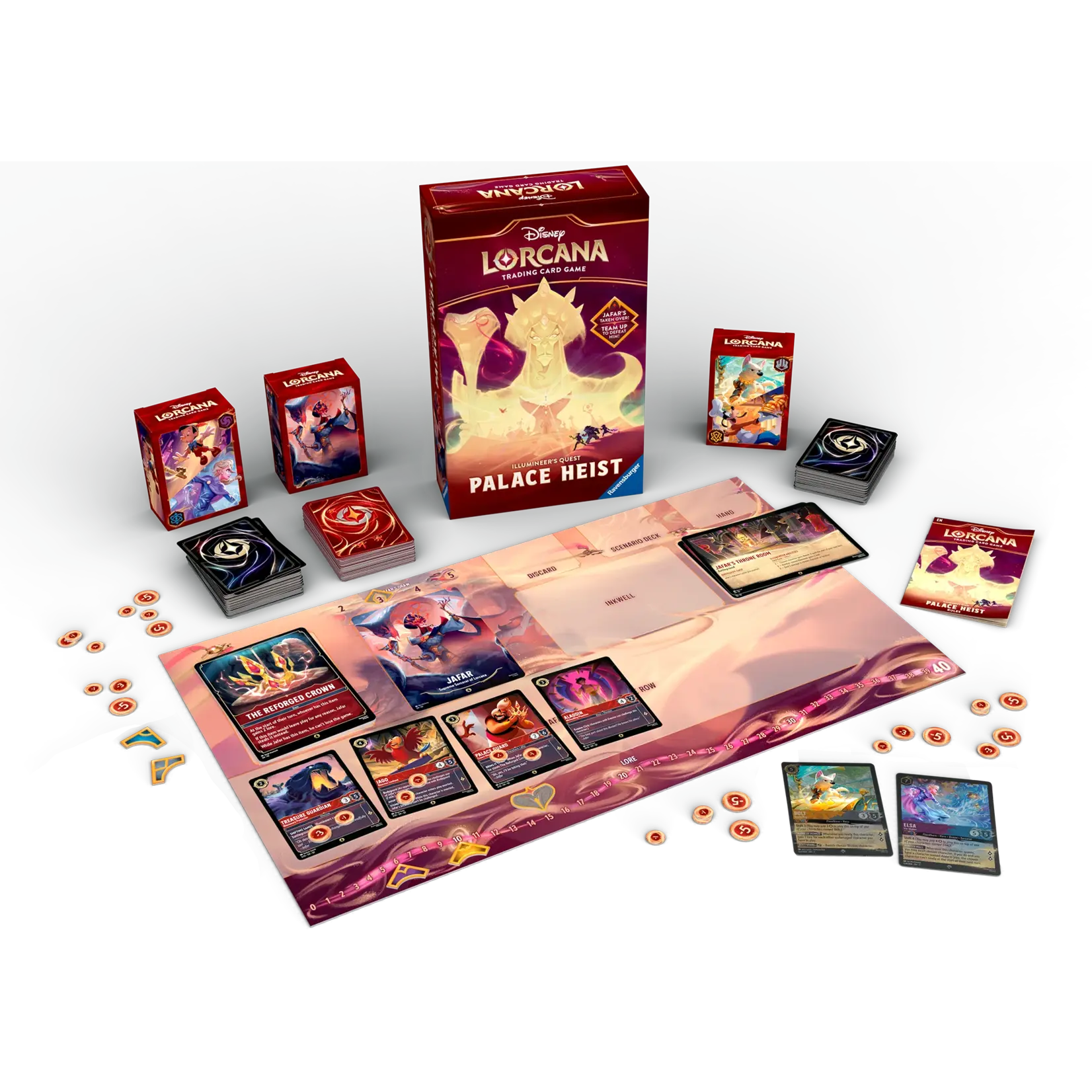 Ravensburger Disney Lorcana Reign of Jafar Illumineer's Quest Palace Heist