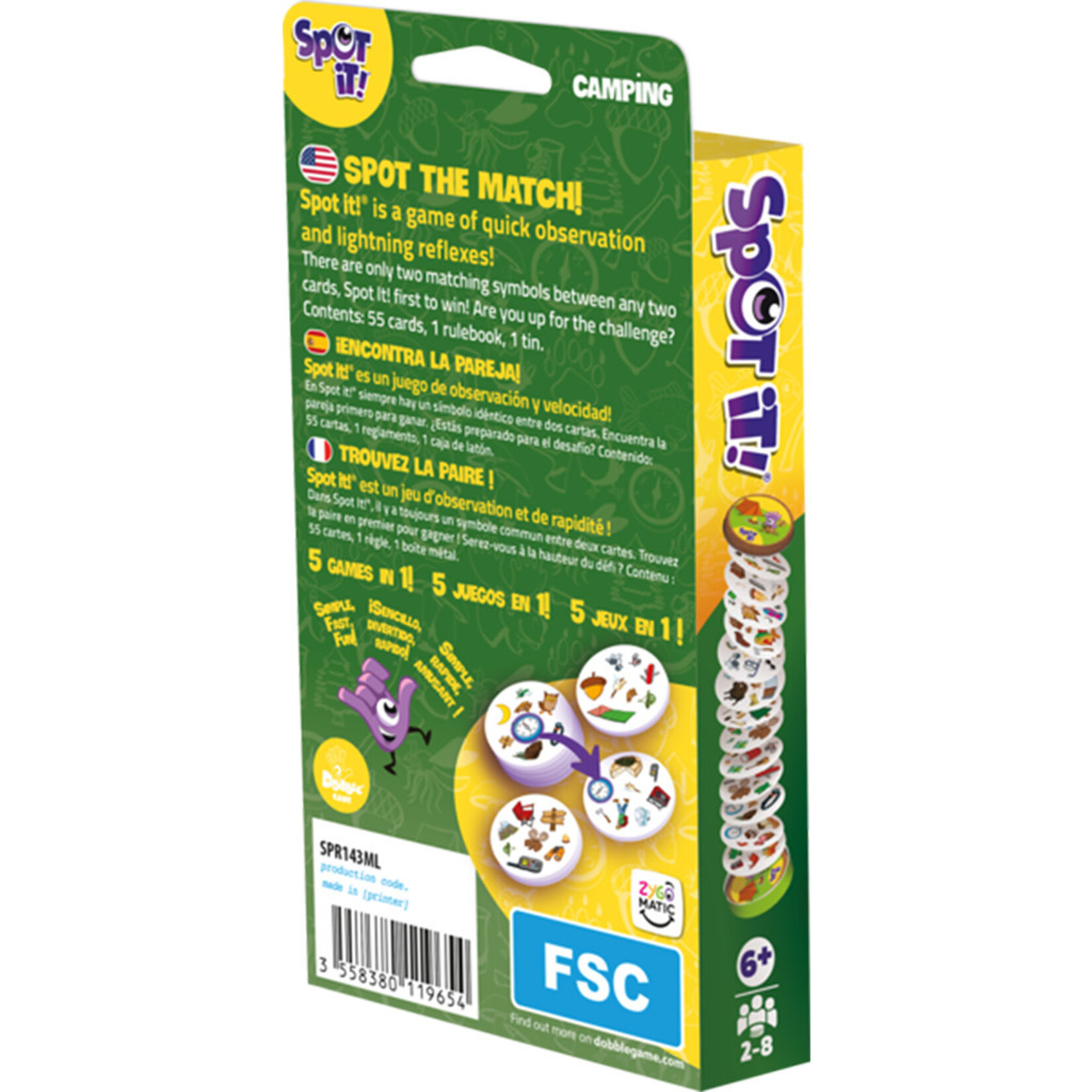 Zygomatic SPOT IT! Camping