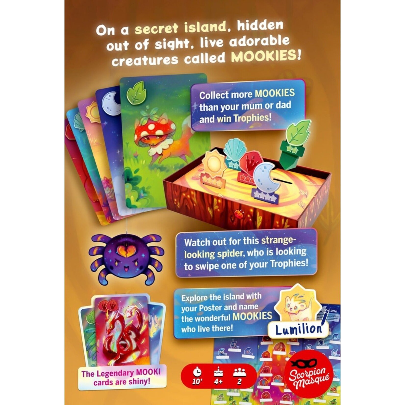 Scorpion Masque Mooki Island