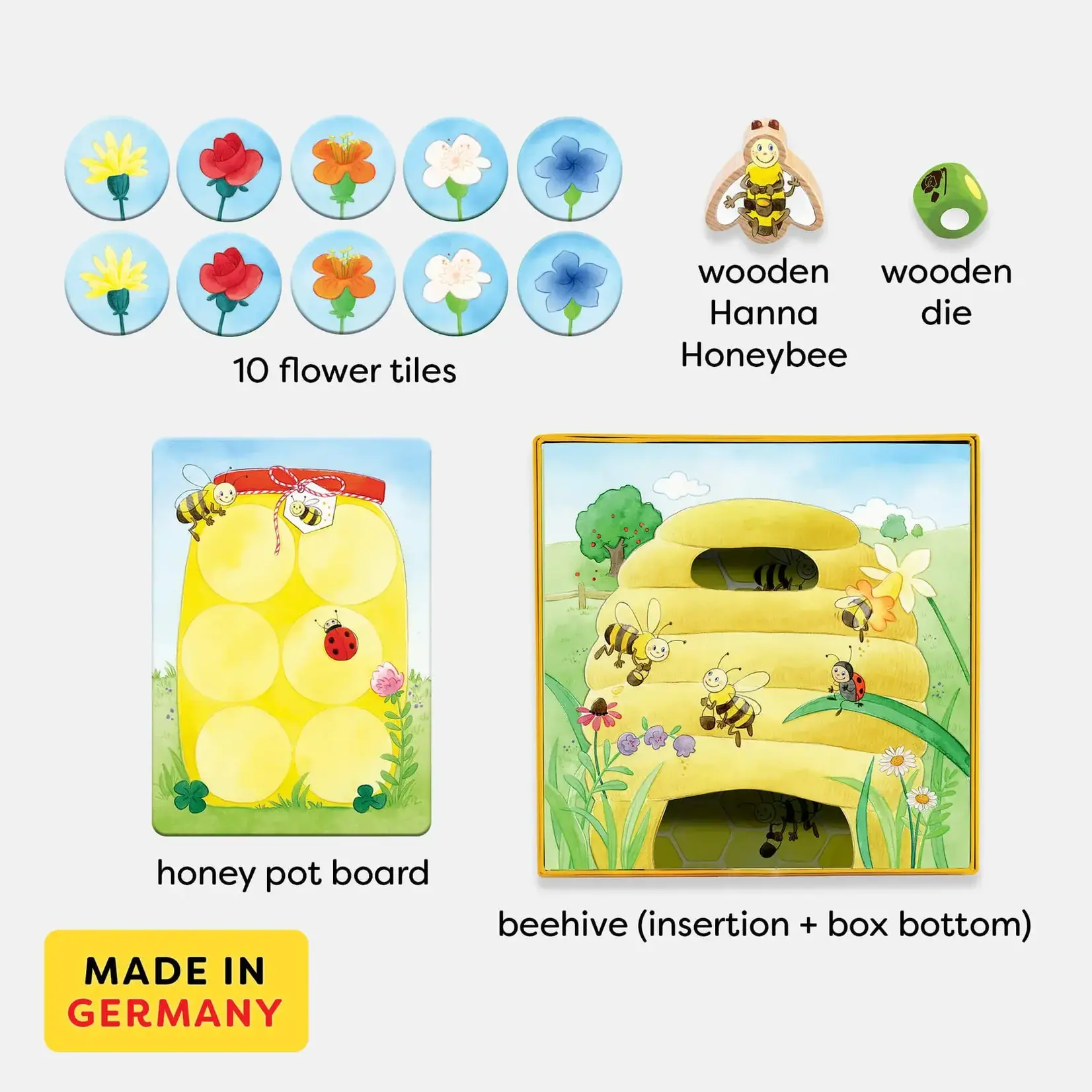 HABA USA My Very First Games Hanna Honeybee
