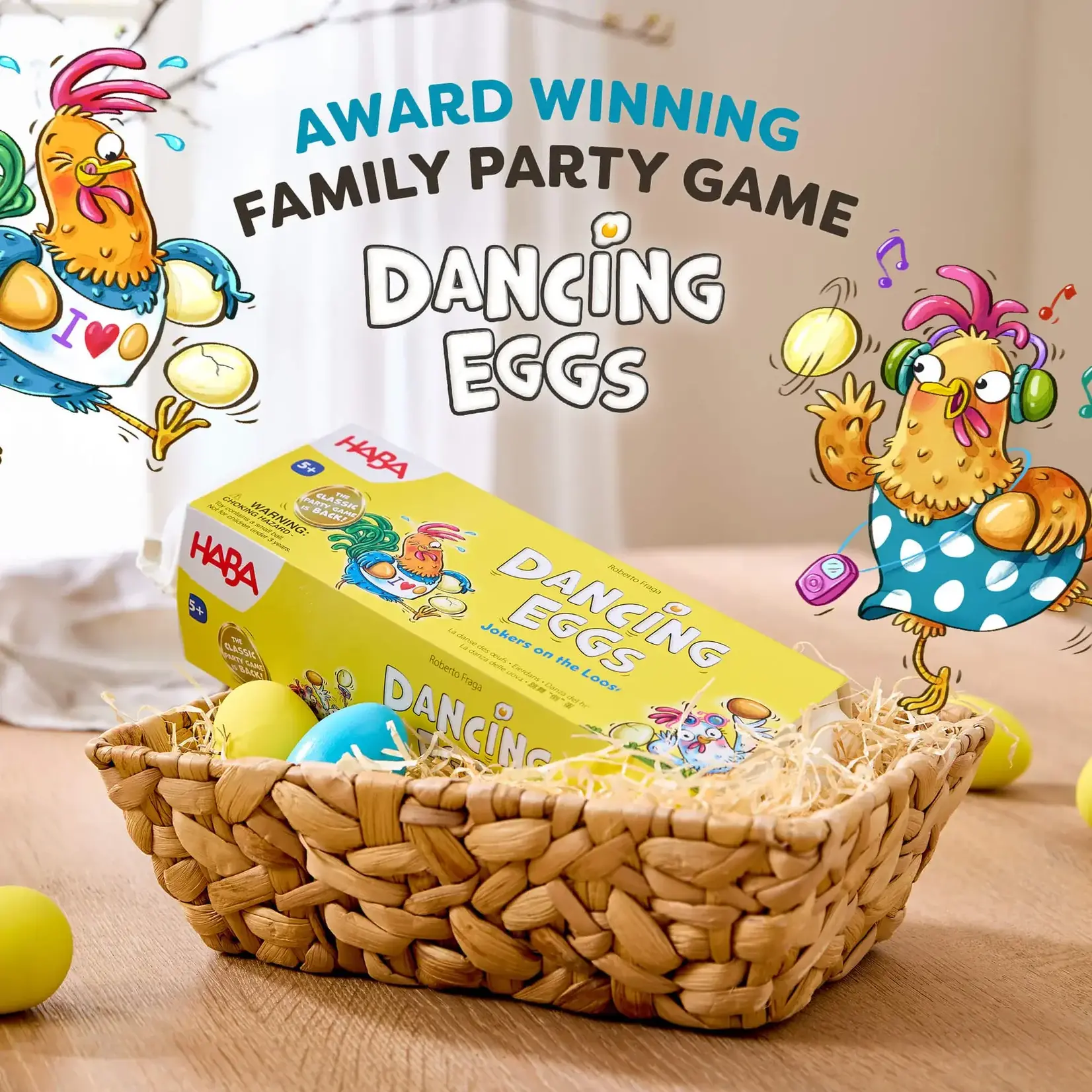 HABA USA Dancing Eggs