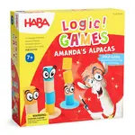 HABA USA Logic! Games Amanda's Alpacas