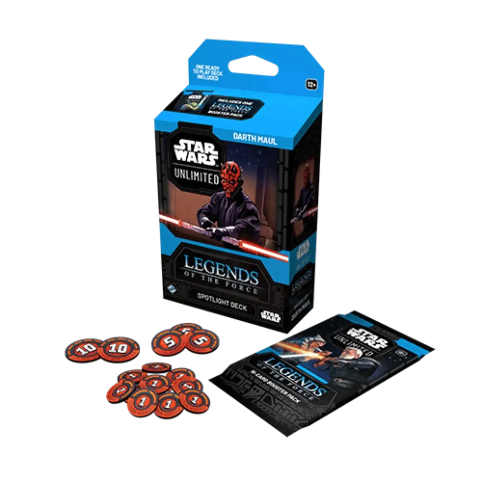 Fantasy Flight Games Star Wars Unlimited Legends of the Force Spotlight Deck Darth Maul