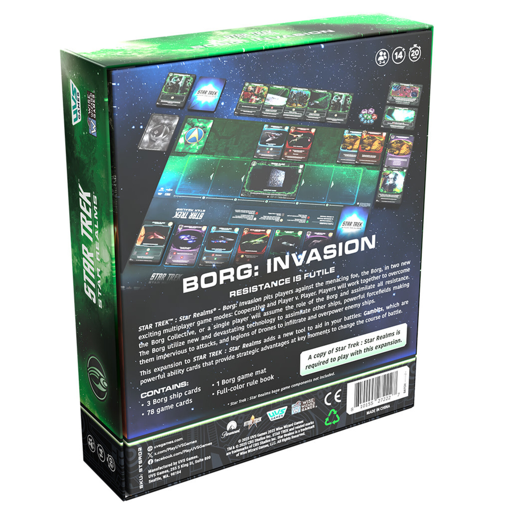 UVS Games Star Trek: Star Realms - Borg: Invasion
