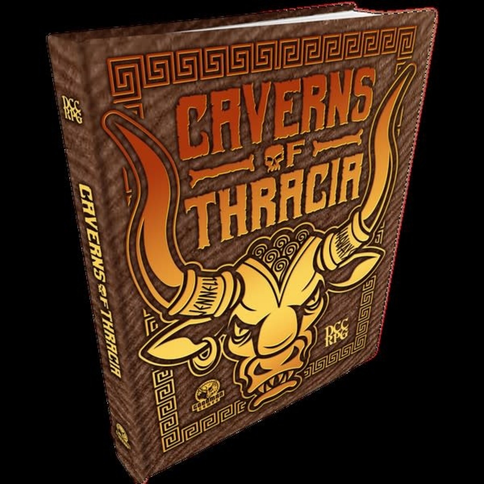 Dungeon Crawl Classics RPG: Caverns of Thracia - LE Minotaur Hide Cover
