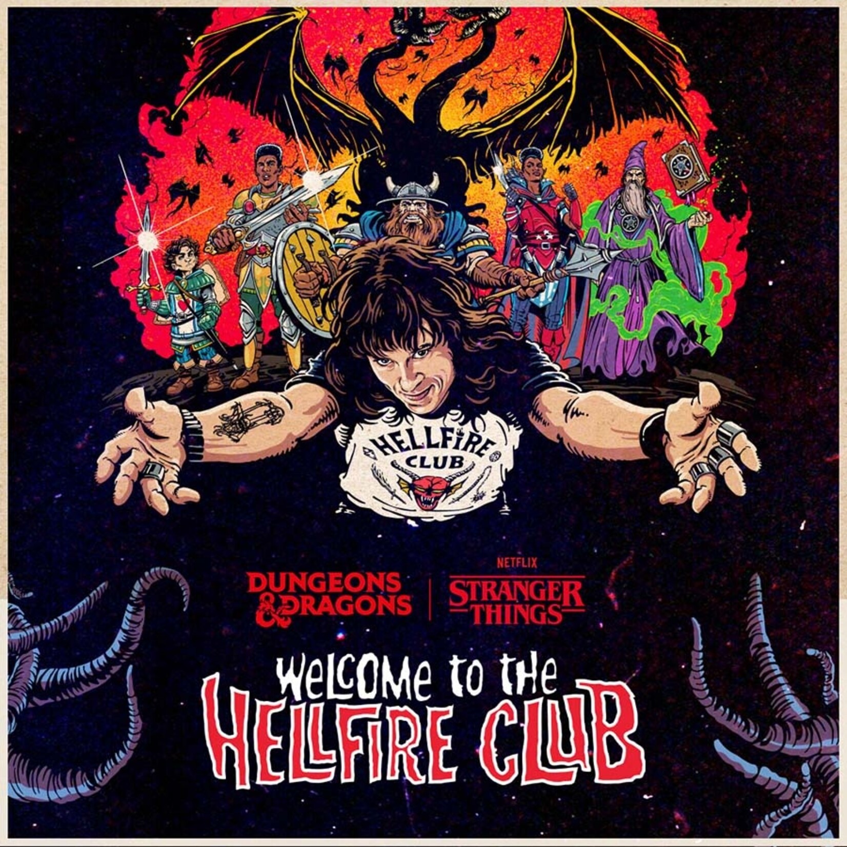 WOTC D&D D&D Stranger Things Welcome to the Hellfire Club Starter Set
