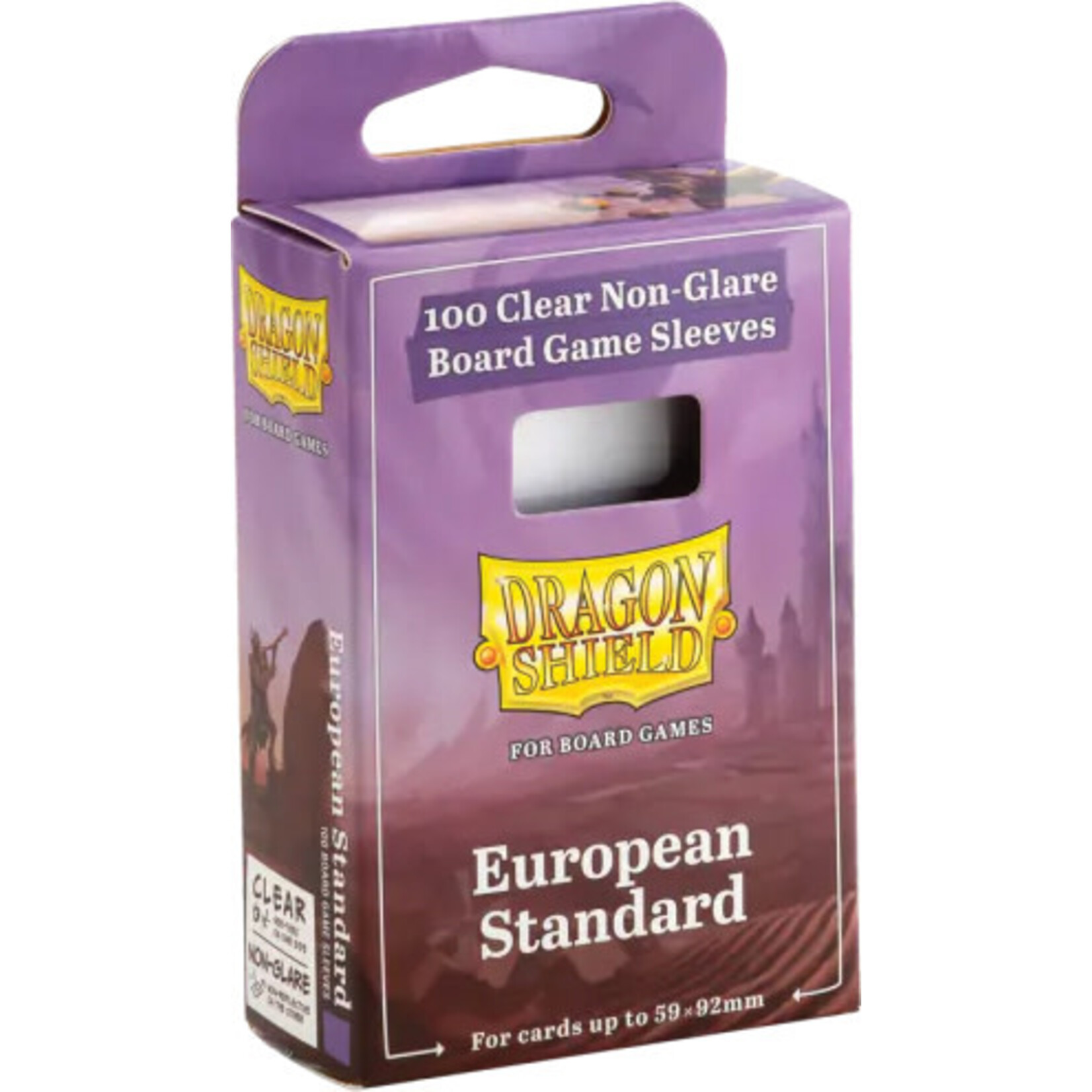 Arcane Tinmen Dragon Shields: (100) European Standard Board Game Sleeves (59mm x 92mm)