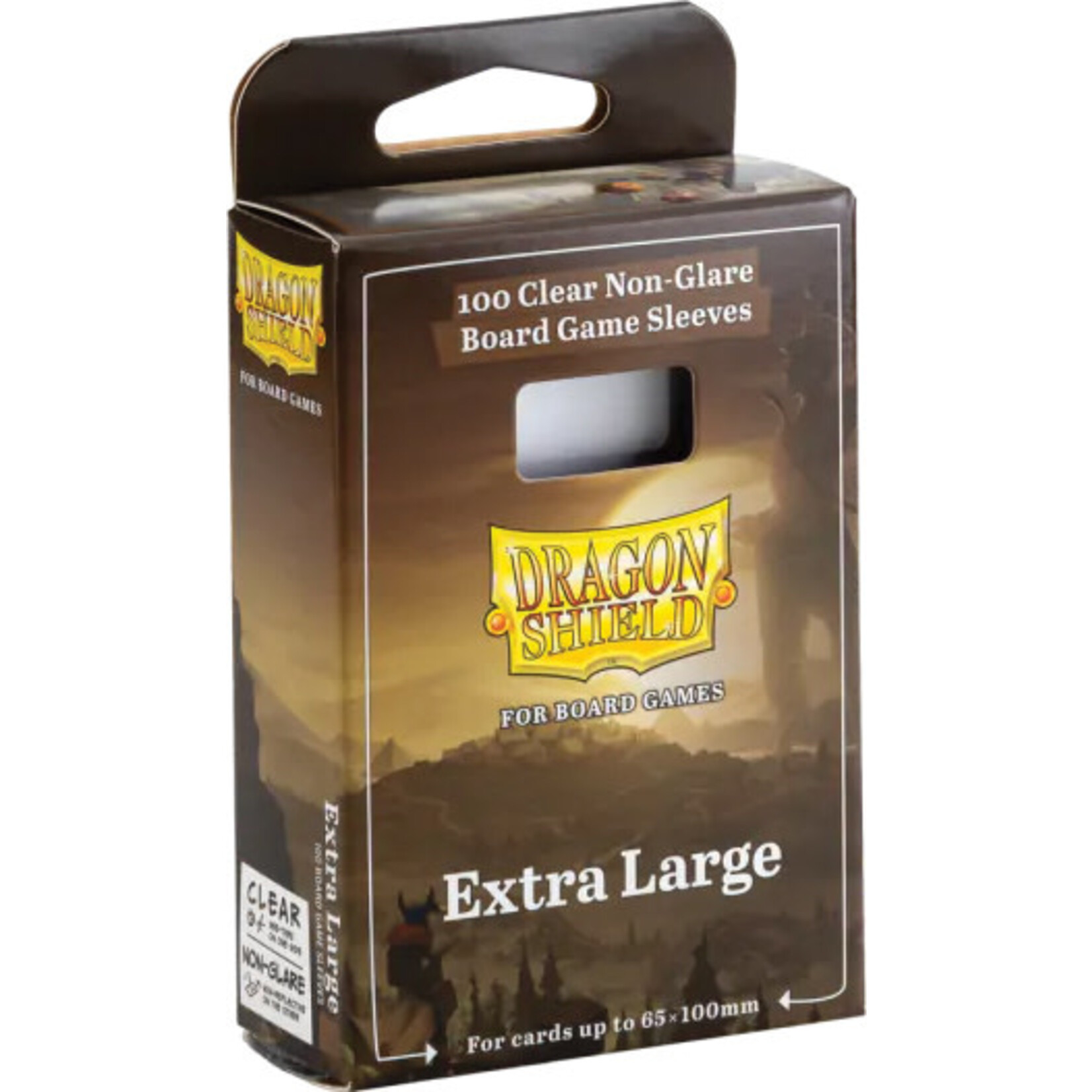 Arcane Tinmen Dragon Shields: (100) Extra Large Board Game Sleeves (65mm x 100mm)