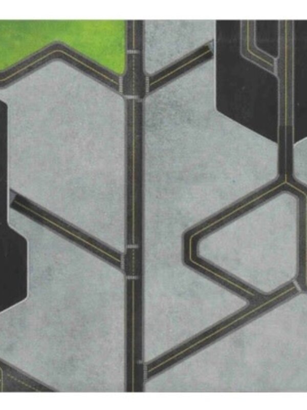 Catalyst Game Labs BattleTech Battle Mat FieldTech ALPHA STRIKE Lunar / City